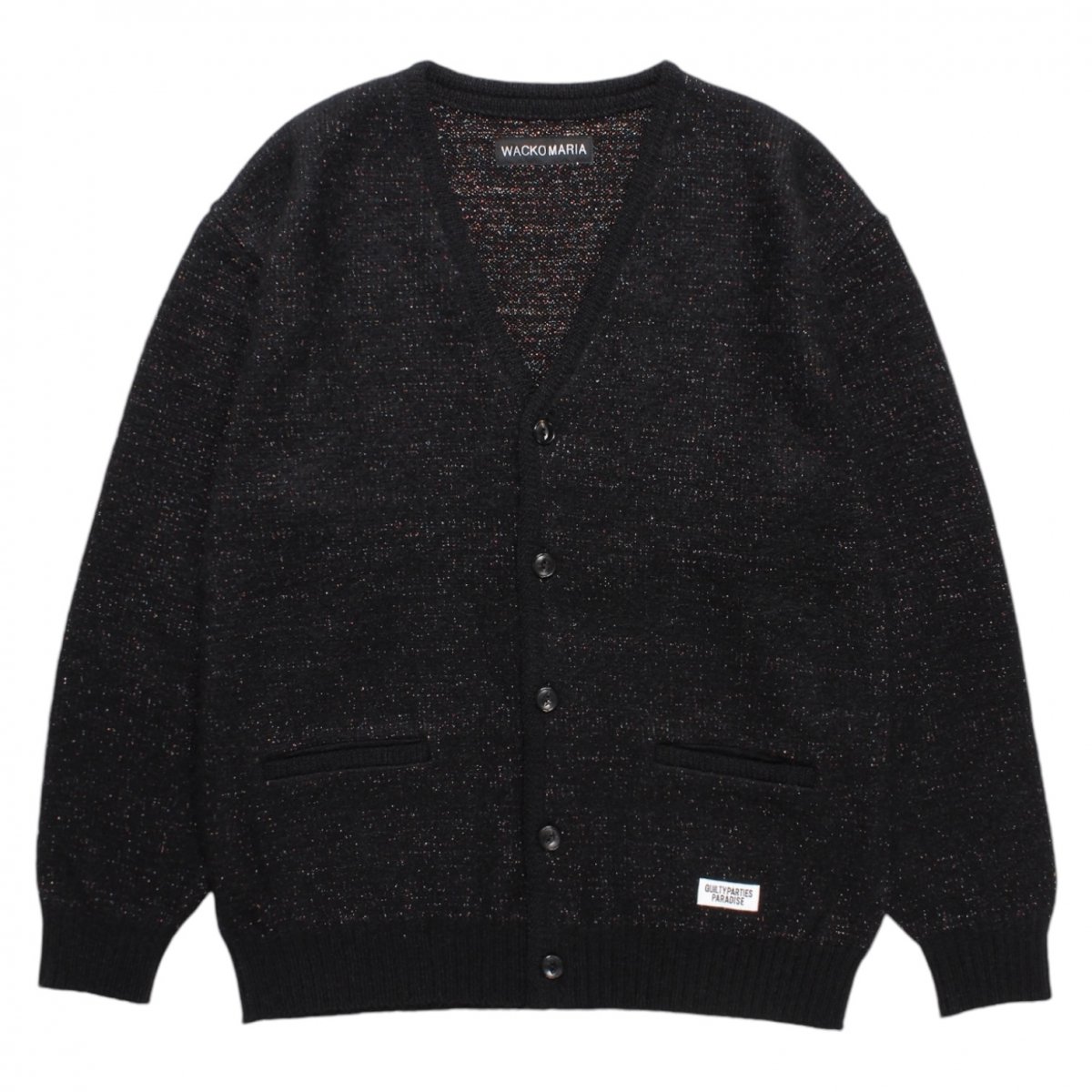 WACKOMARIA<BR>GLITTER MOHAIR CARDIGAN ( TYPE-1 )