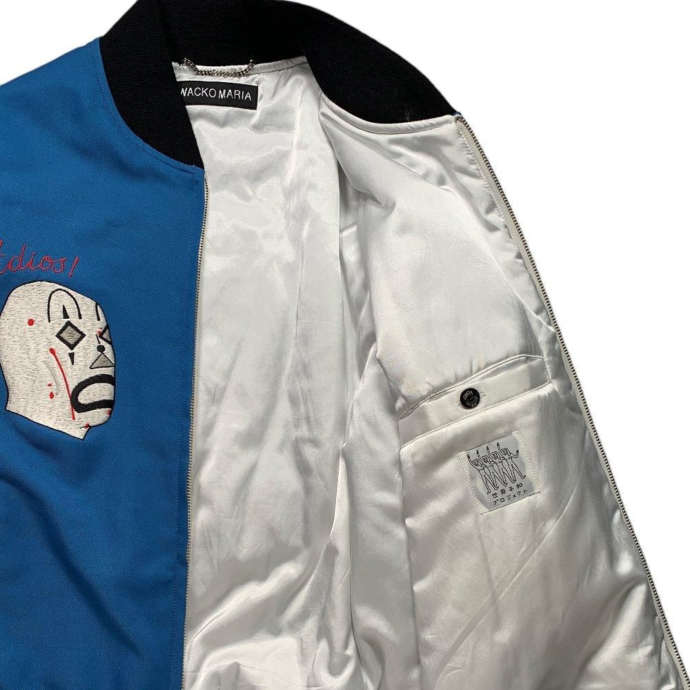 WACKO MARIA《ワコマリア》MA-1 FLIGHT JACKET (BLUE) | 正規取扱店