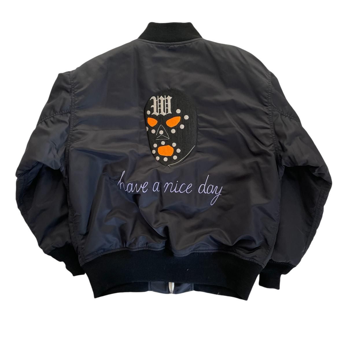 WACKO MARIA《ワコマリア》MA-1 FLIGHT JACKET (BLACK) | 正規取扱店