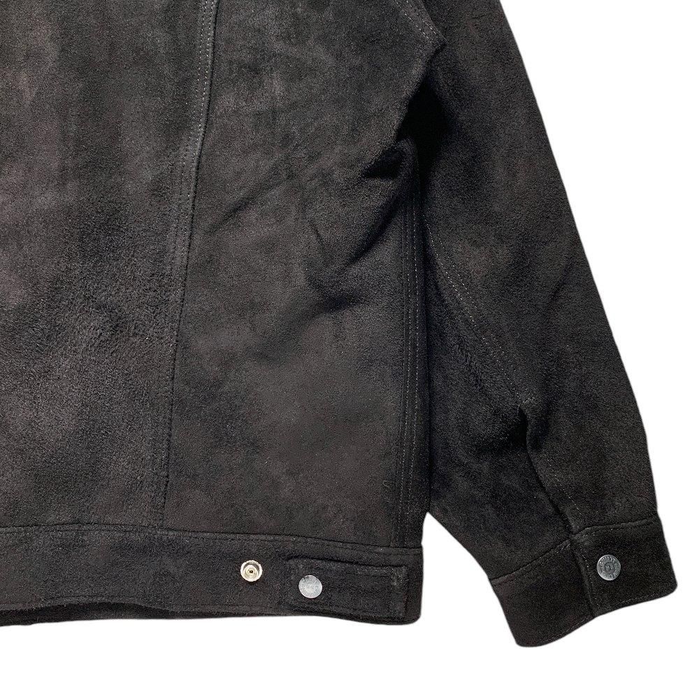 WACKO MARIA スエード トラッカージャケット WACKO MARIA《ワコマリア》SUEDE LEATHER TRUCKER JACKET (BLACK