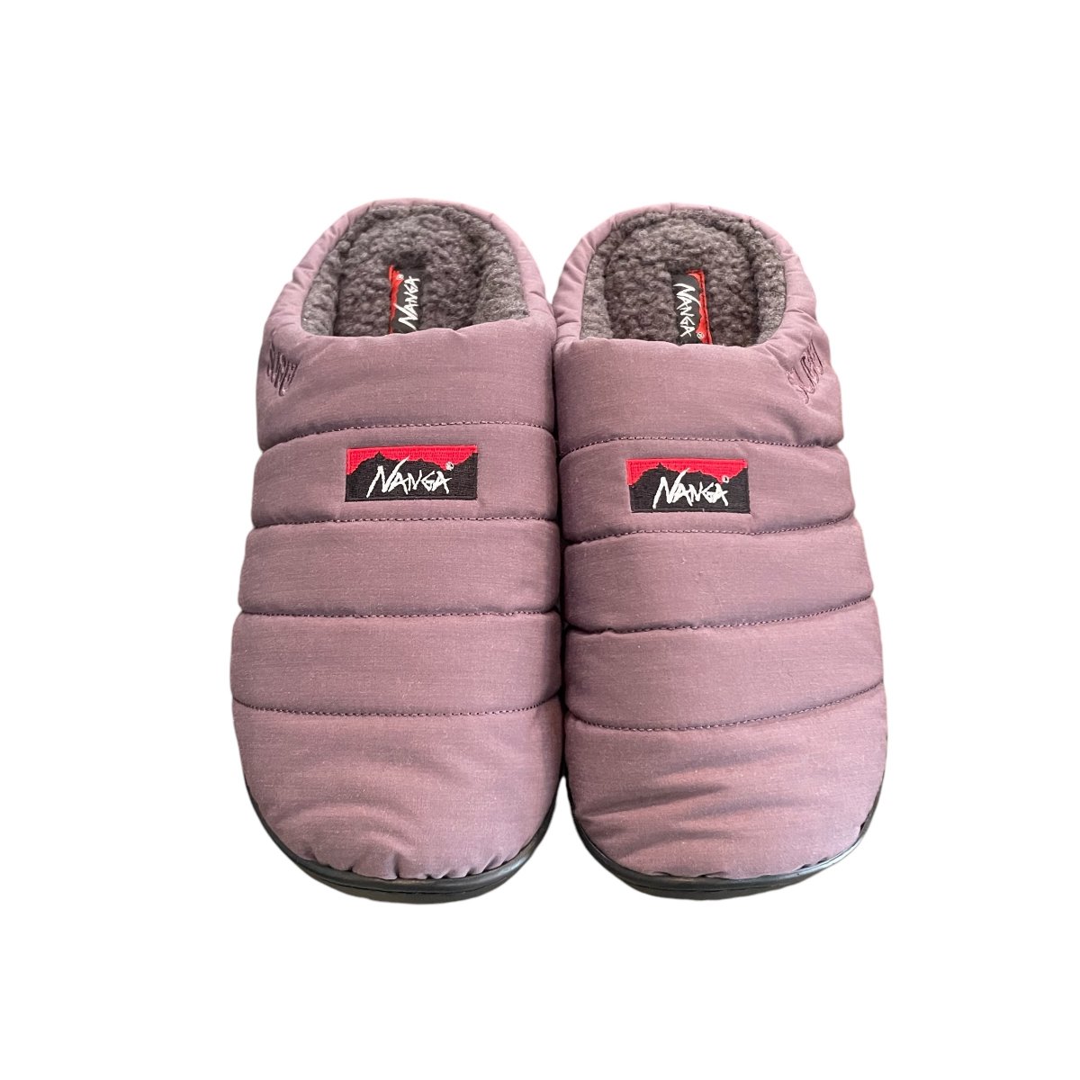 NANGA <BR>NANGASUBU TAKIBI WINTER SANDAL (GRAY PURPLE)