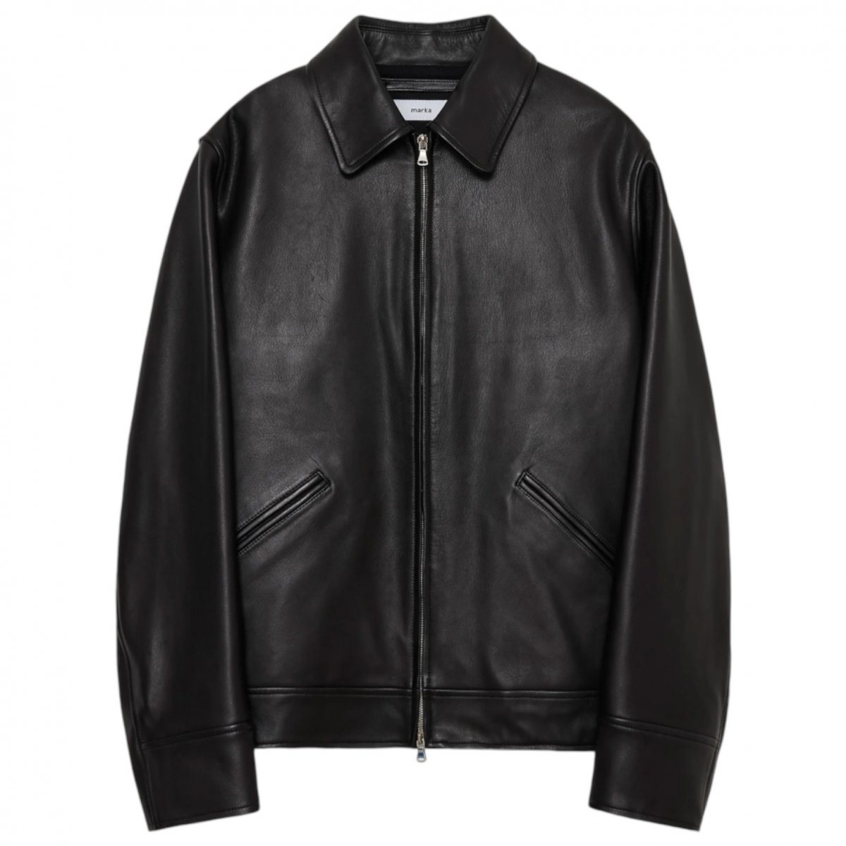 marka <BR>LEATHER RIDERS JACKET - SHEEP LEATHER -