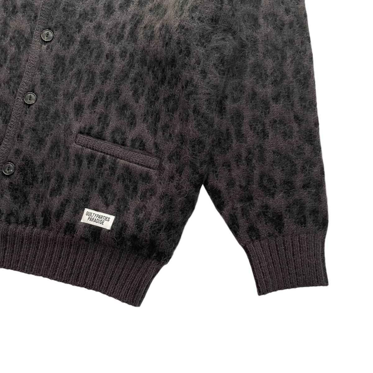 WACKO MARIA《ワコマリア》LEOPARD HEAVY MOHAIR CARDIGAN | 正規取扱