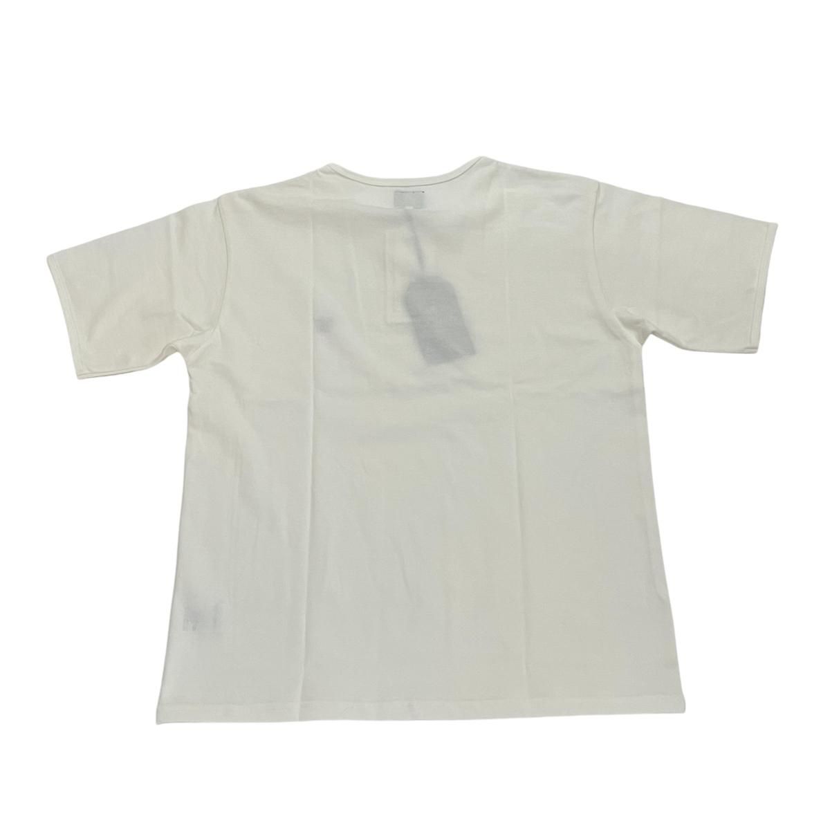 NEEDLES 《ニードルズ》Henry Neck Tee - Cotton Pique - (WHITE