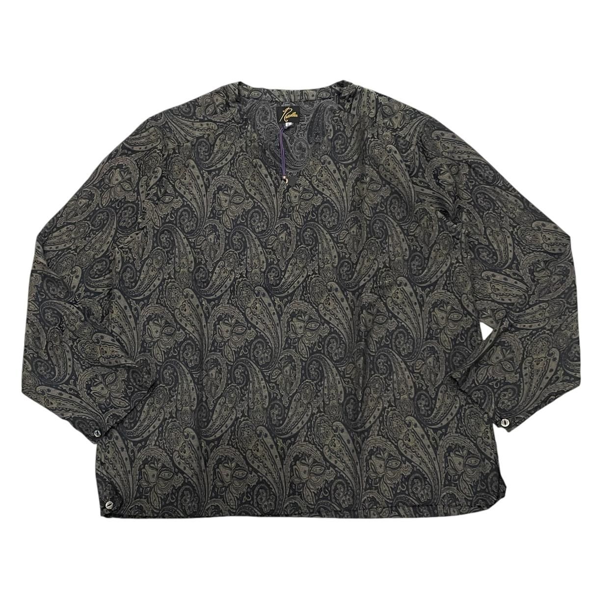 NEEDLES 《ニードルス》V-Neck Pullover Shirt - PE/C Jacquard