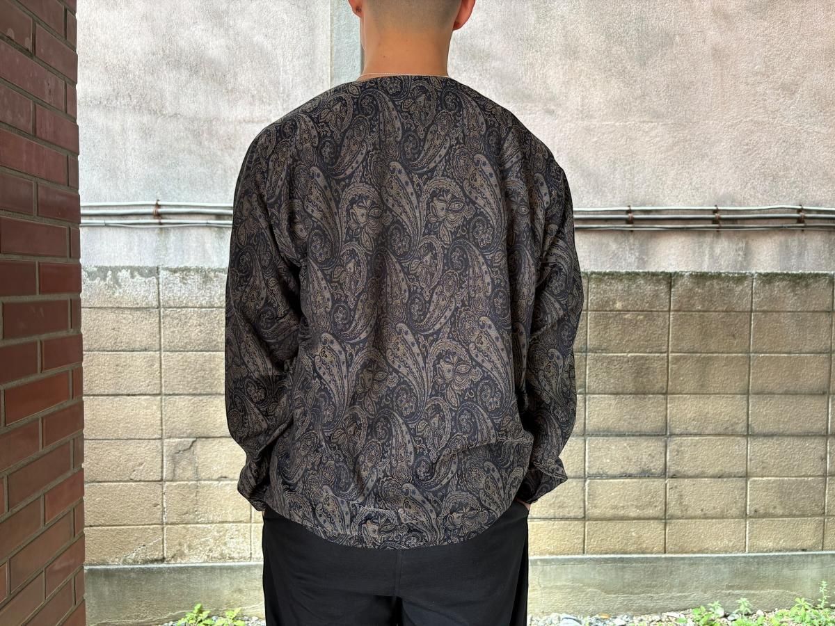 新品未使用NKNIT ♡pattern pullover sweat サイズ0 NEEDLES 《ニードルス》V-Neck Pullover Shirt - PE/C Jacquard