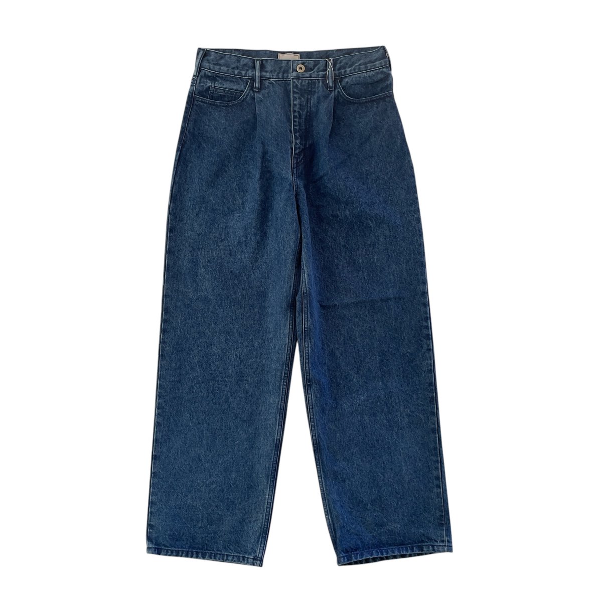 EVCON<BR>1TUCK BAGGY DENIM BIO