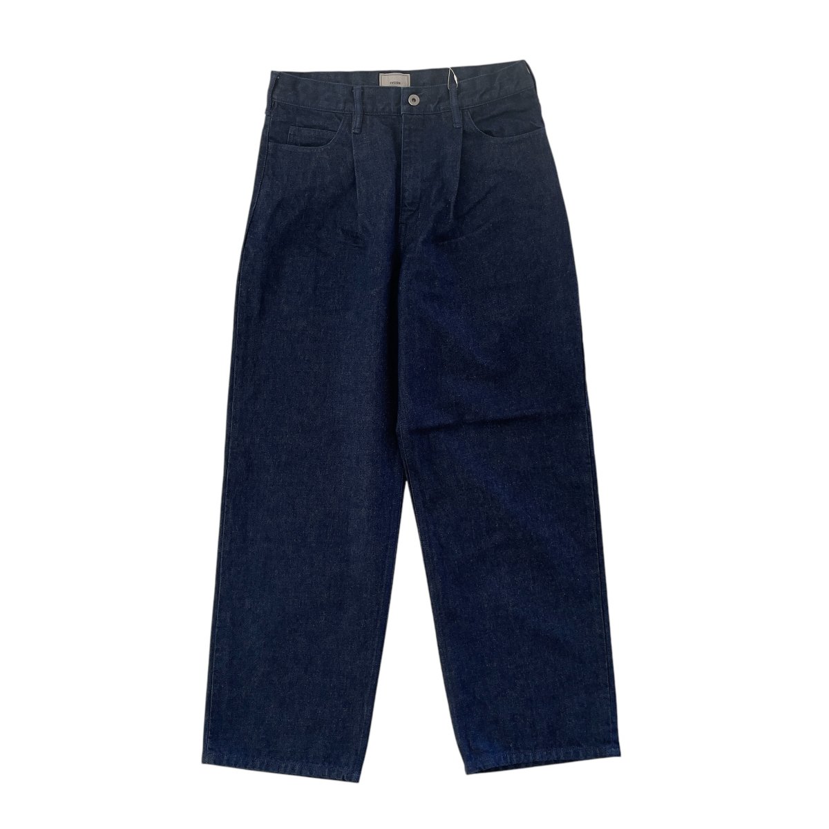 EVCON<BR>1TUCK BAGGY DENIM 