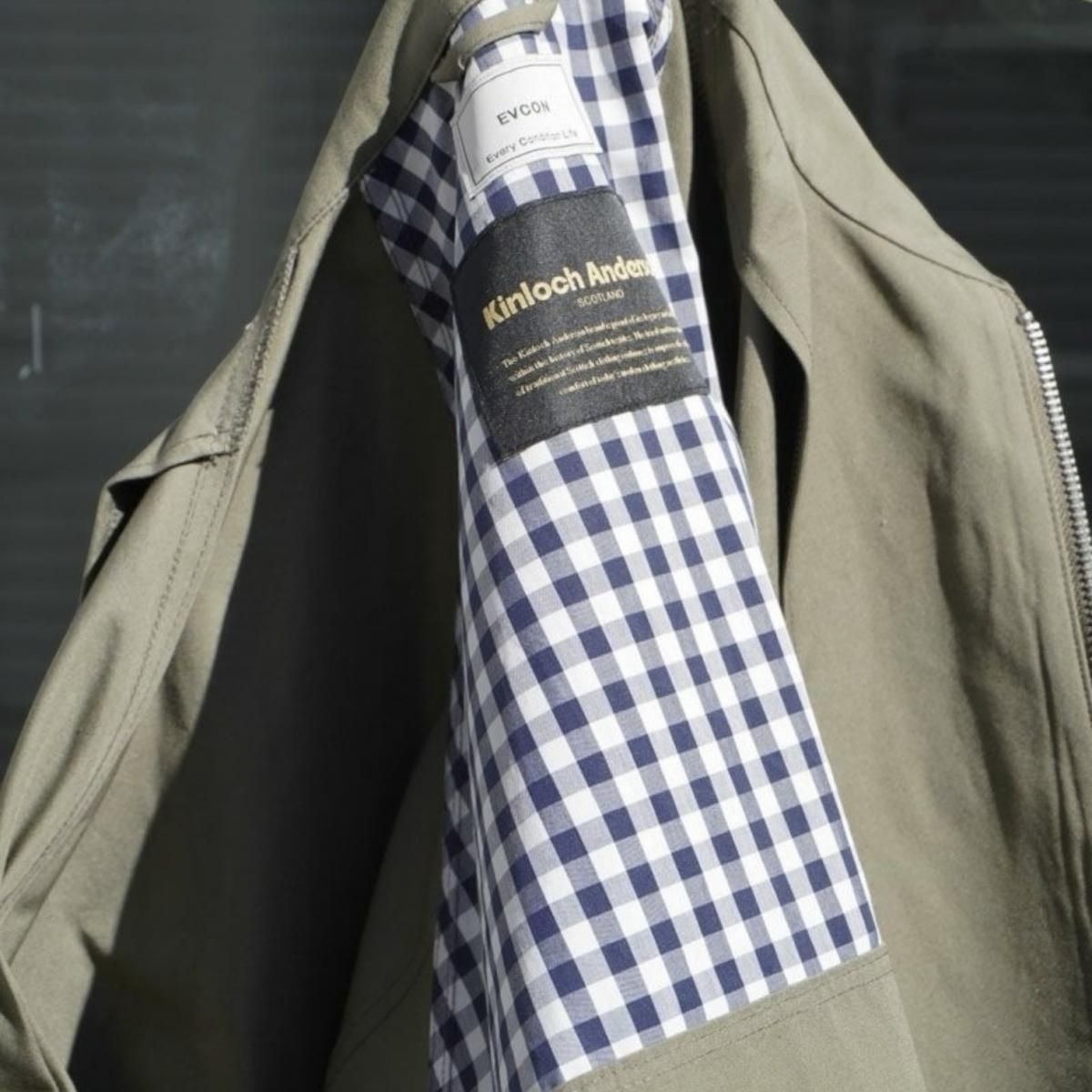 EVCON《エビコン》Kinloch Anderson DRIZZLER JACKET (GREEN) - Cloud9