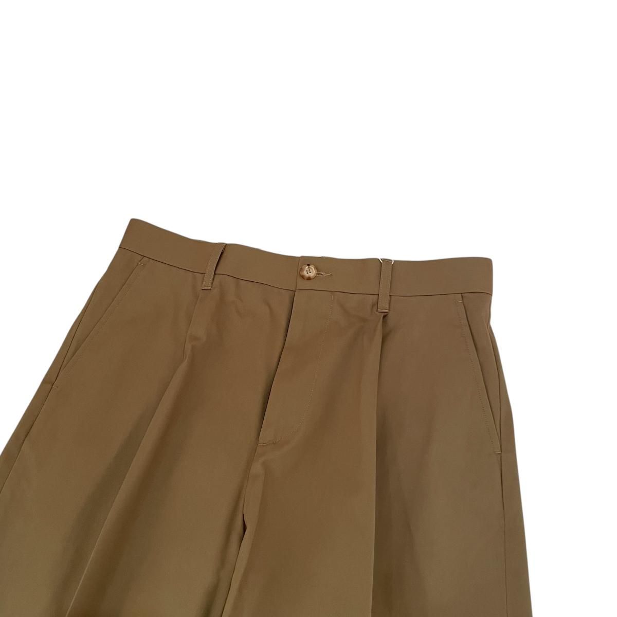 パンツ UNIVERSAL PRODUCTS ONE TUCK CHINO ONE TUCK CHINO TROUSERS[NAVY] | 1LDK (ワンエルディーケー