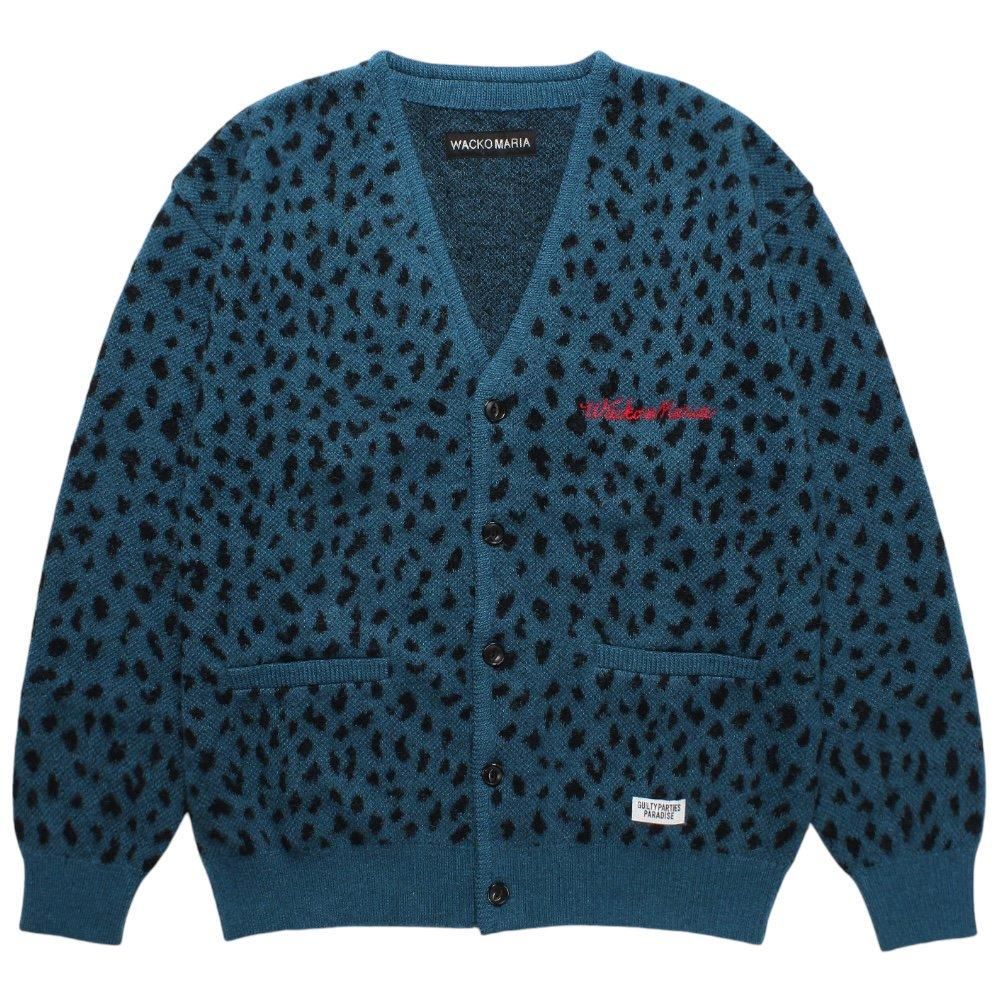 WACKOMARIA LEOPARD MOHAIR CARDIGAN ワコマリア wacko maria