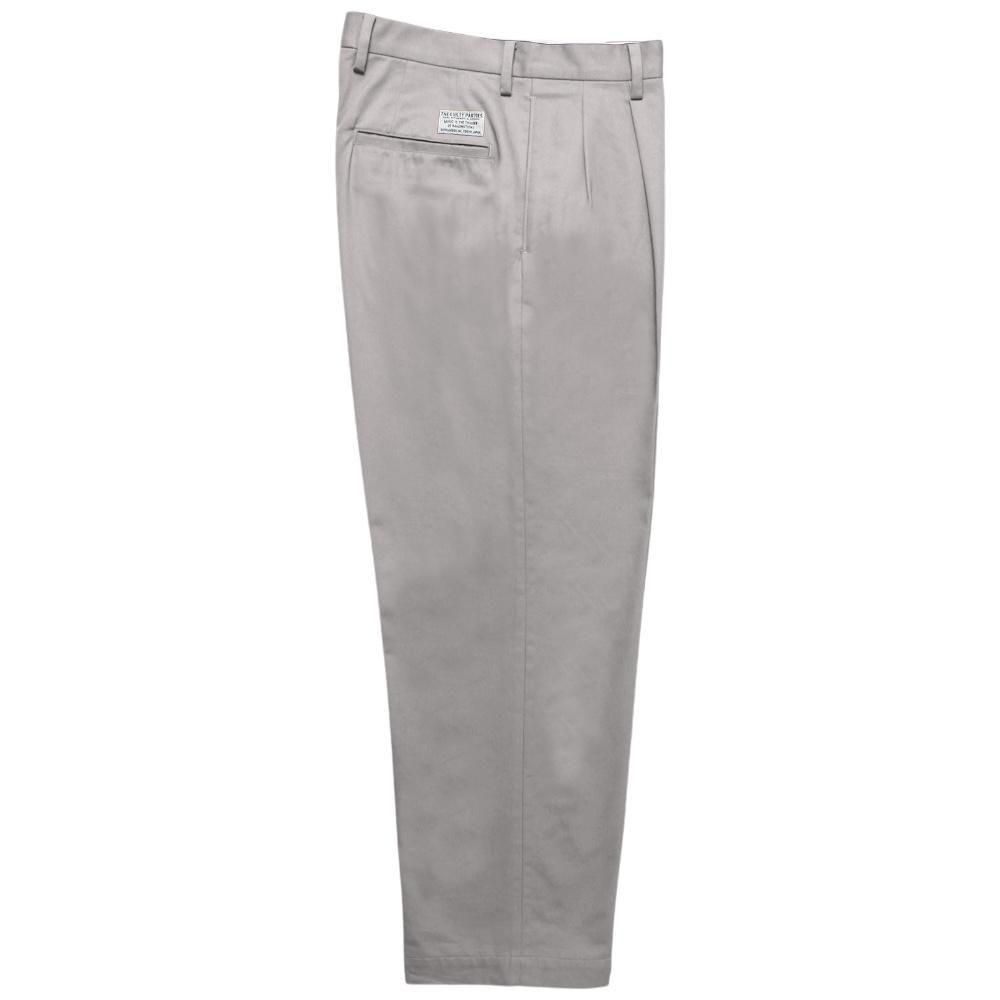 WACKO MARIA《ワコマリア》DOUBLE PLEATED CHINO TROUSERS (GRAY
