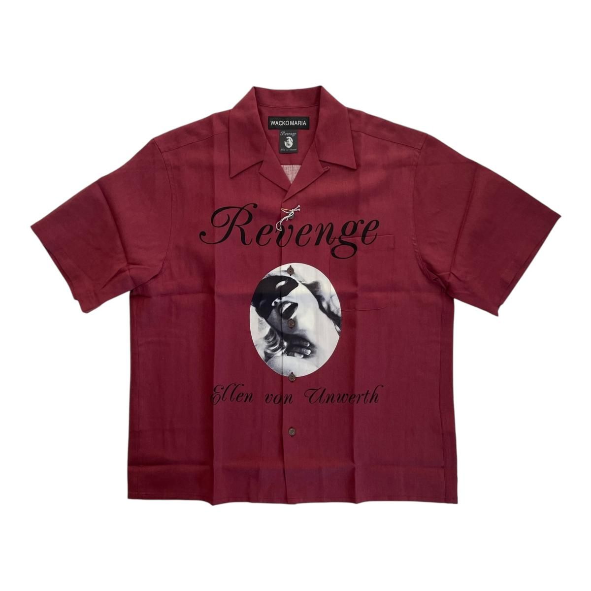 WACKOMARIA ELLEN VON UNWERTH ハワイアンシャツ WACKO MARIA/ELLEN VON UNWERTH / HAWAIIAN SHIRT（PINK