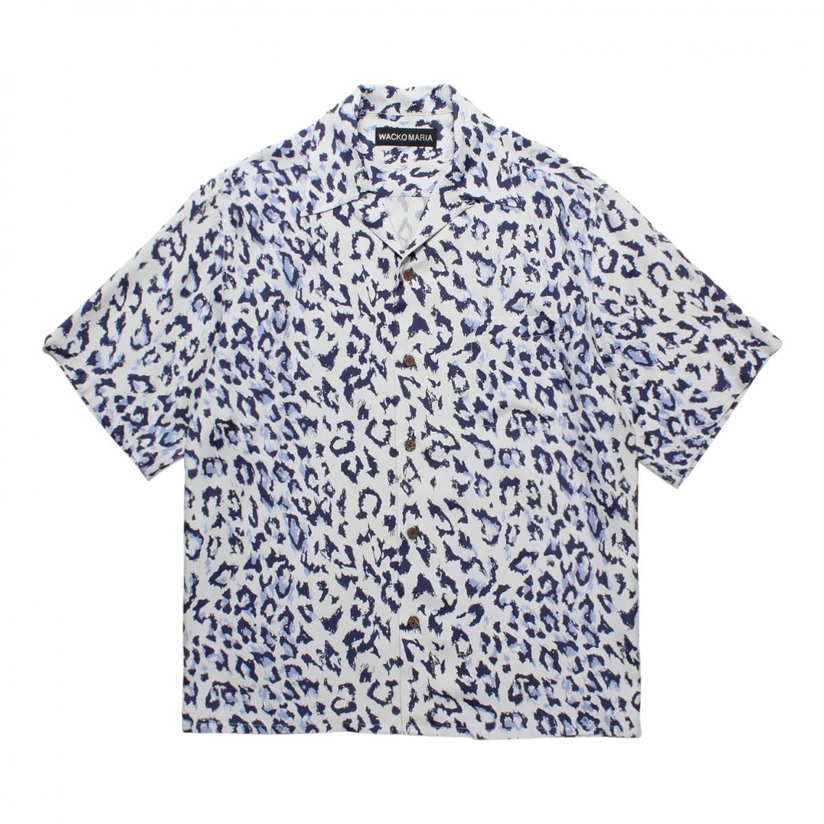 WACKOMARIA<BR>HAWAIIAN SHIRT S/S ( TYPE-1 ) (GRAY)