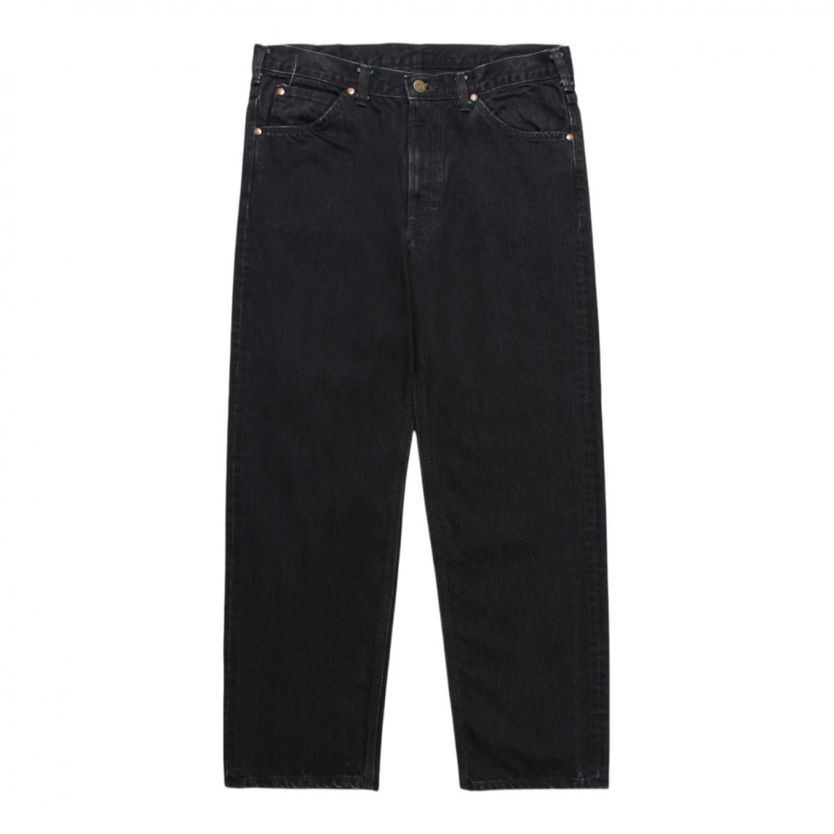 WACKOMARIA<BR> Lee / DENIM PANTS (BLACK)