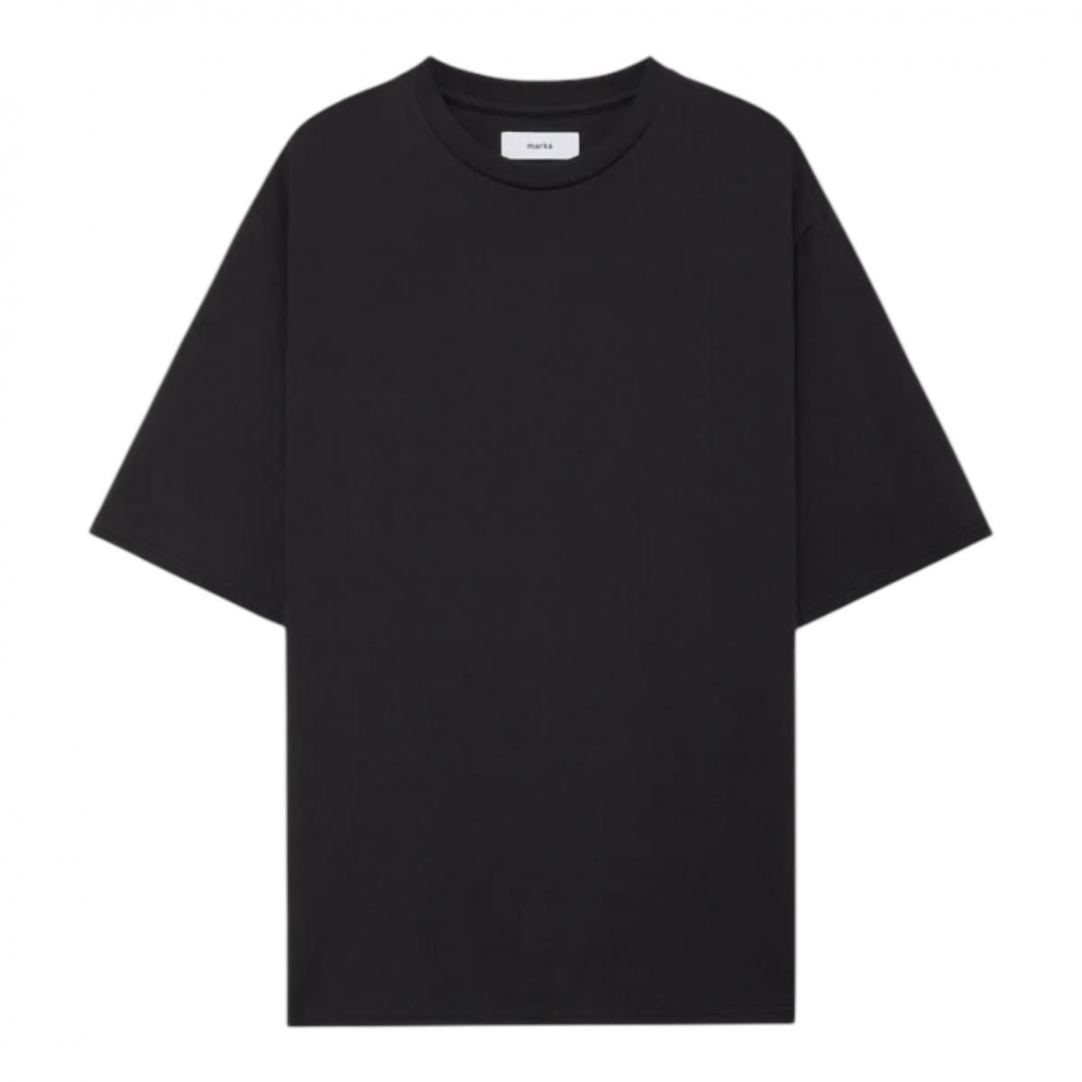 marka <BR> 40/2 ORGANIC COTTON KNIT CREW NECK TEE