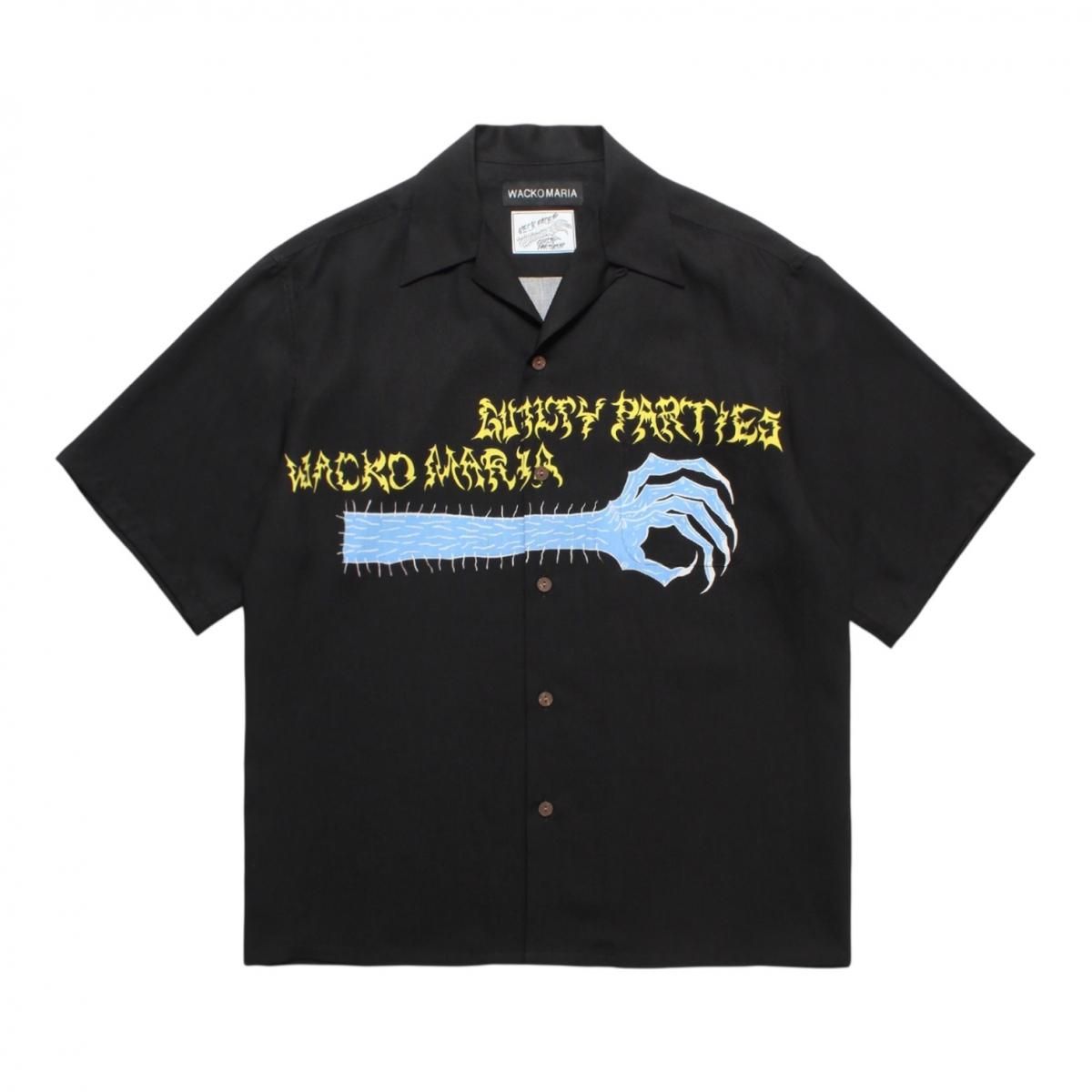 WACKOMARIA<BR> NECK FACE / HAWAIIAN SHIRT S/S