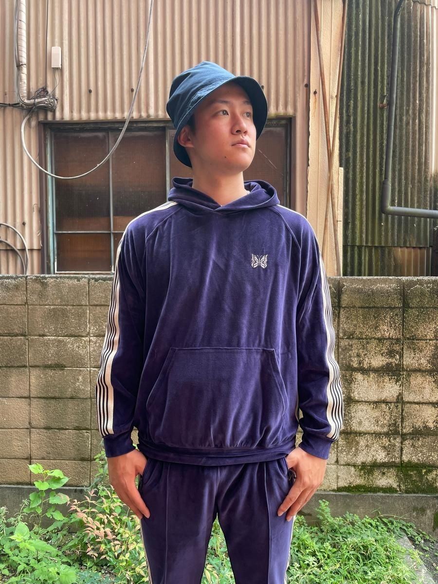 NEEDLES 《ニードルス》TRACK HOODY - C/PE VELOUR | 正規取扱店