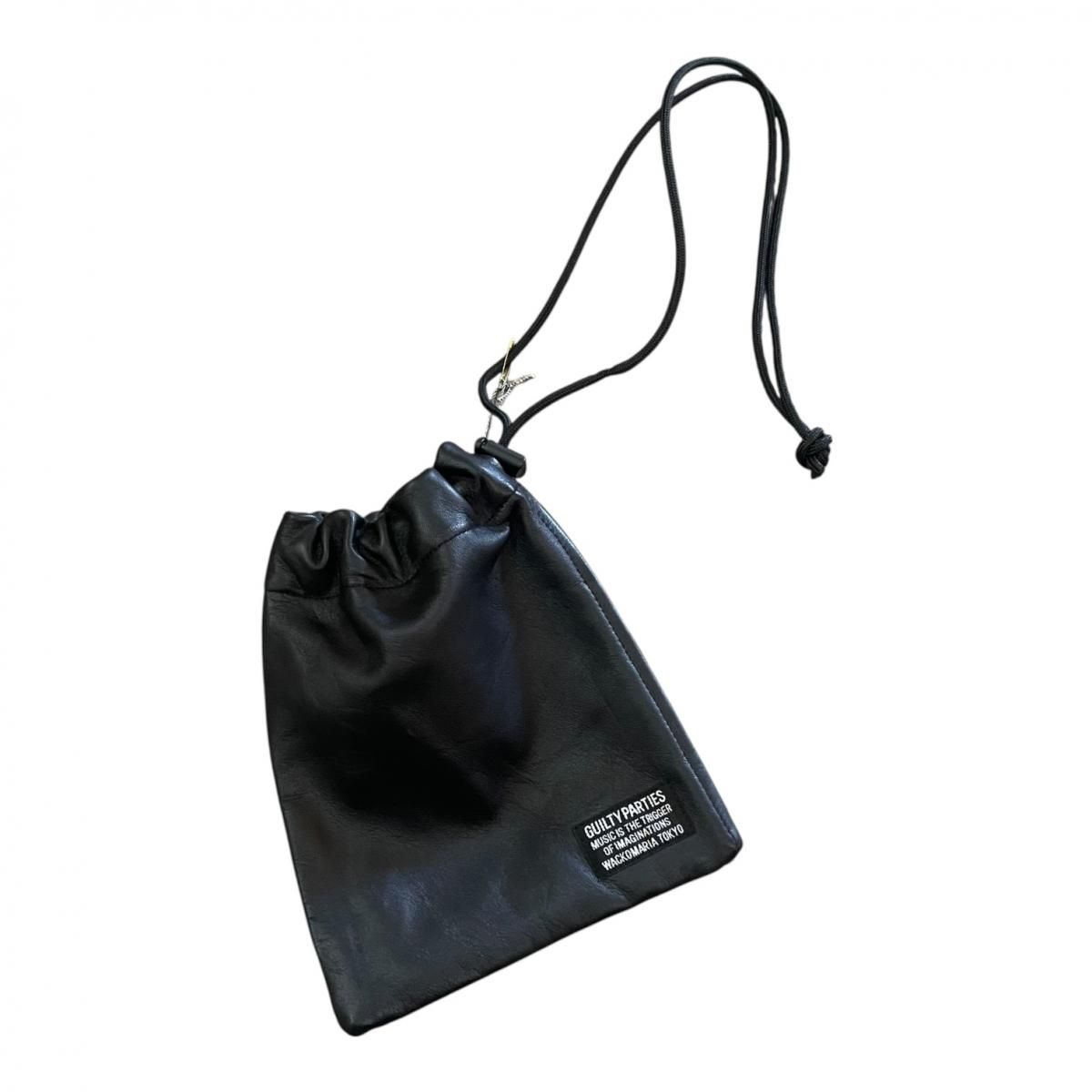 WACKO MARIA《ワコマリア》25FWE-WMA-BG02 LEATHER SHOULDER