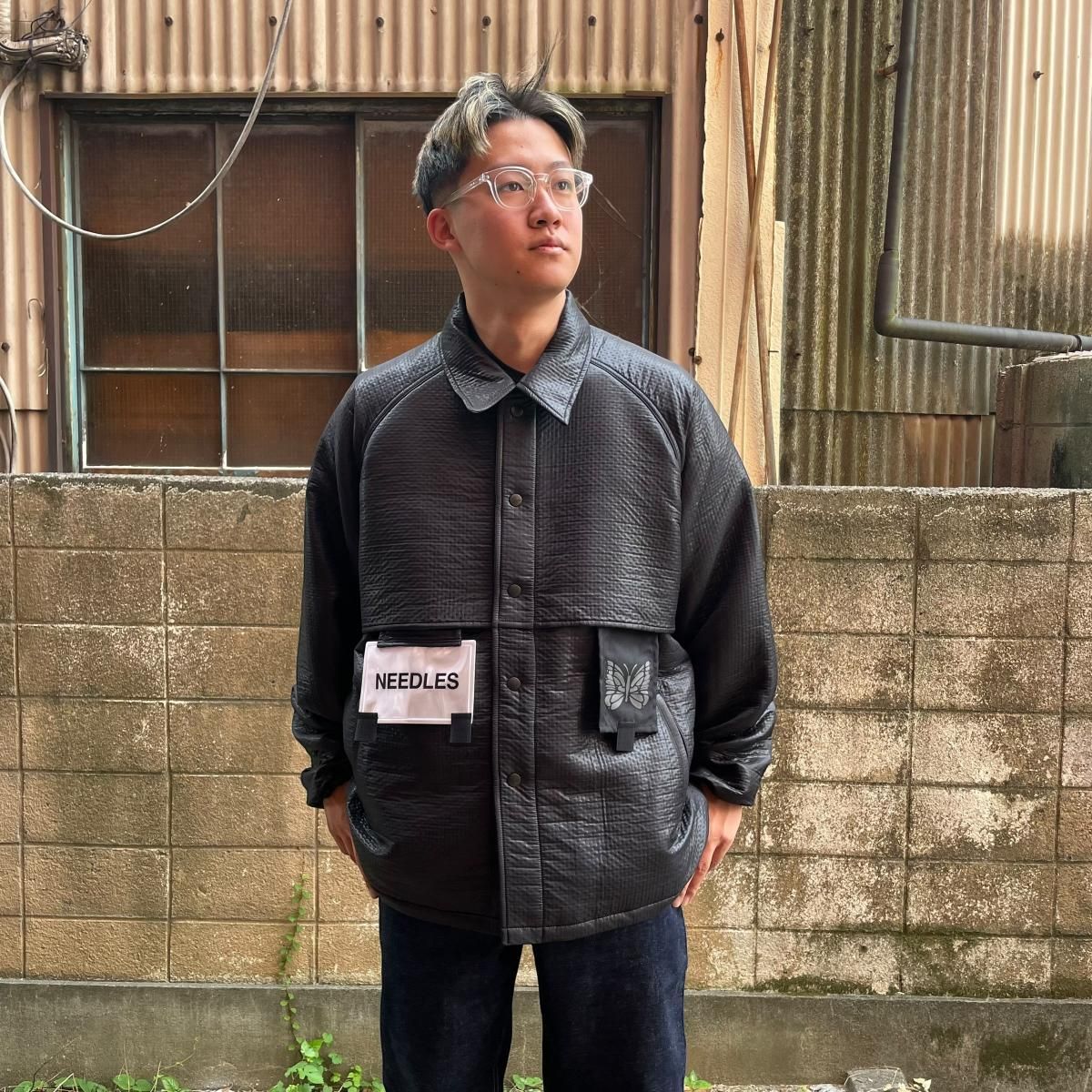 NEEDLES 《ニードルス》RW178B CRUISER JACKET - DUAL QUILT