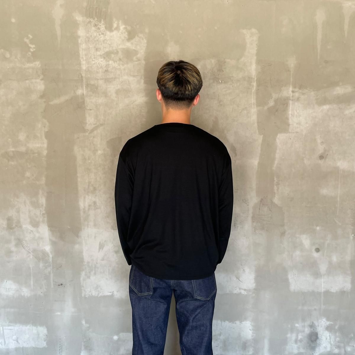 marka《マーカ》CREW NECK LS TEE - 2/72 WOOL SINGLE JERSEY