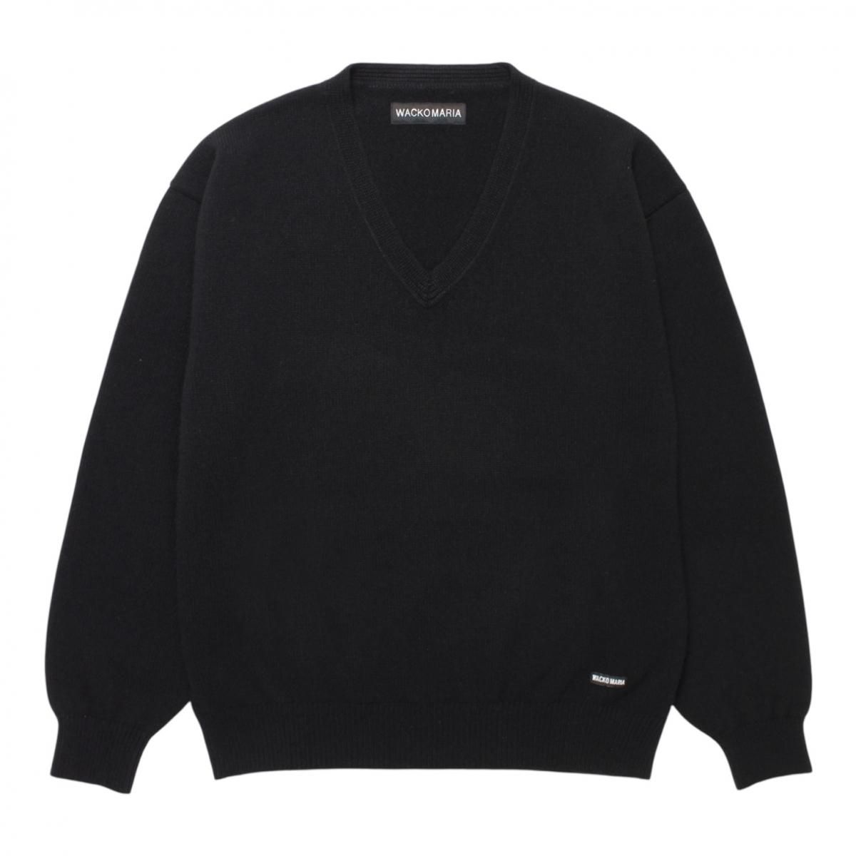 WACKO MARIA《ワコマリア》25FW-WMK-KN09 V NECK SWEATER | 正規