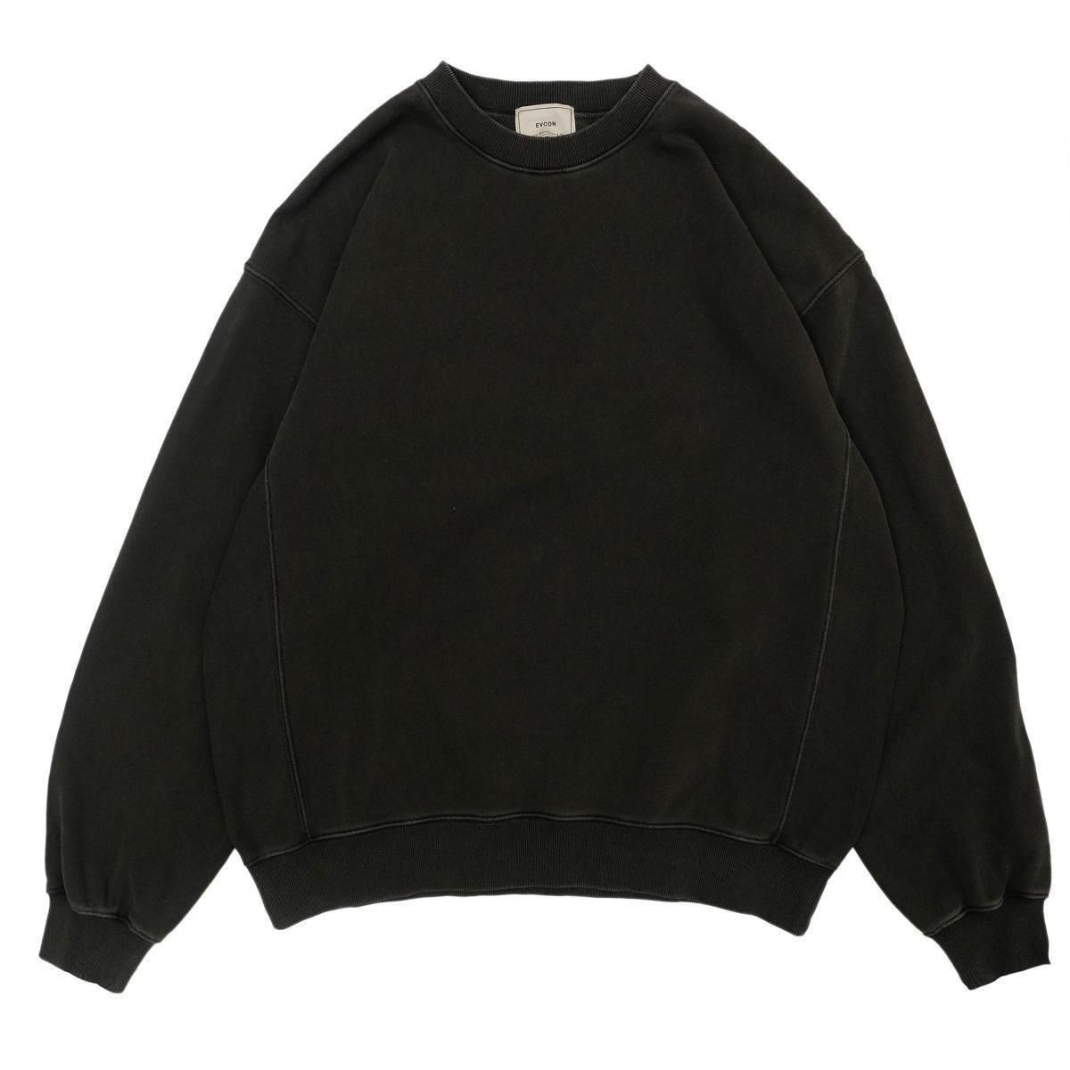 EVCON<BR>253-91103 PIGMENT CREW NECK SWEAT