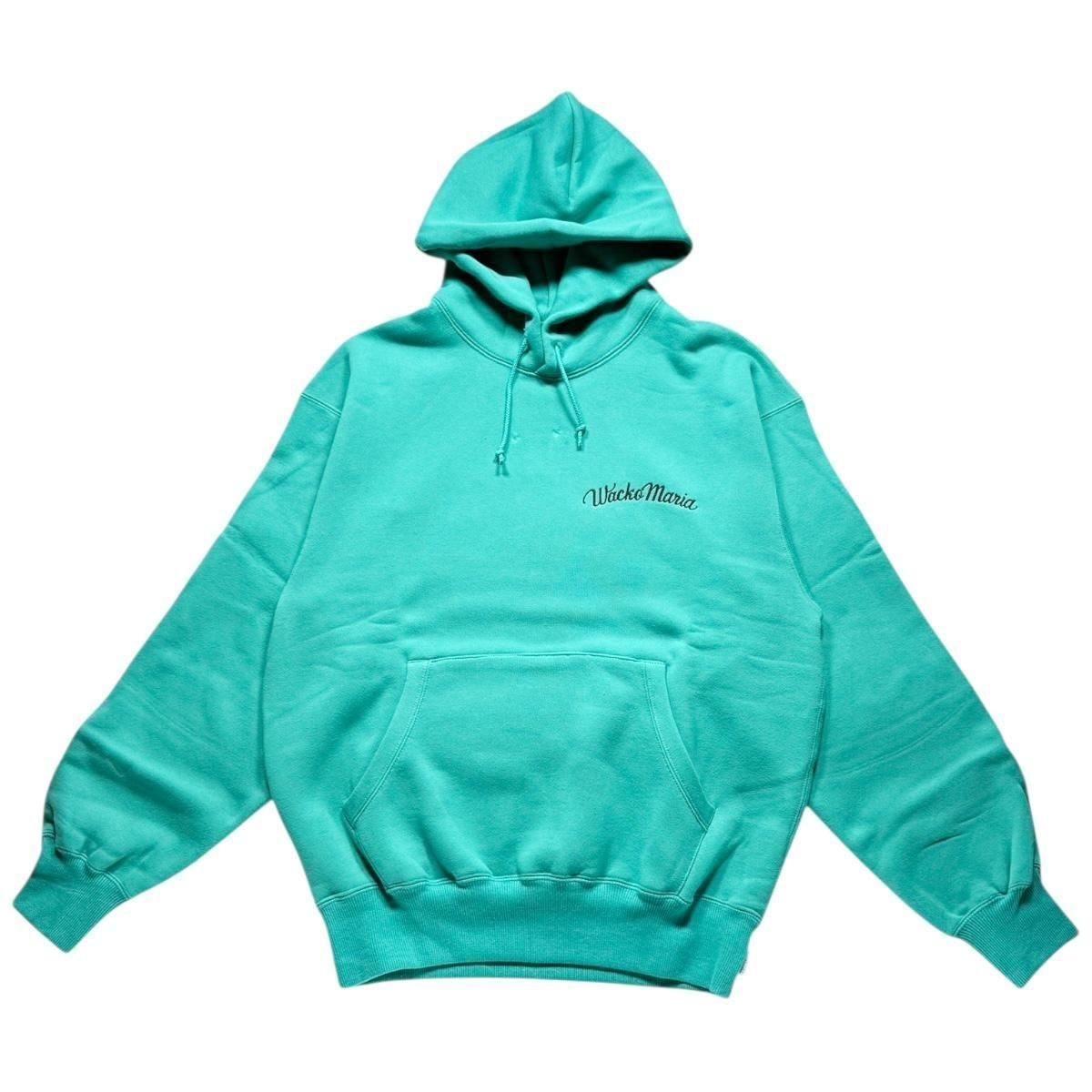 L白【WACKOMARIA】MIDDLE HOODED SWEAT／新品／送料込 WACKO MARIA / MIDDLE WEIGHT PULLOVER HOODED SWEAT SHIRT ( TYPE-2
