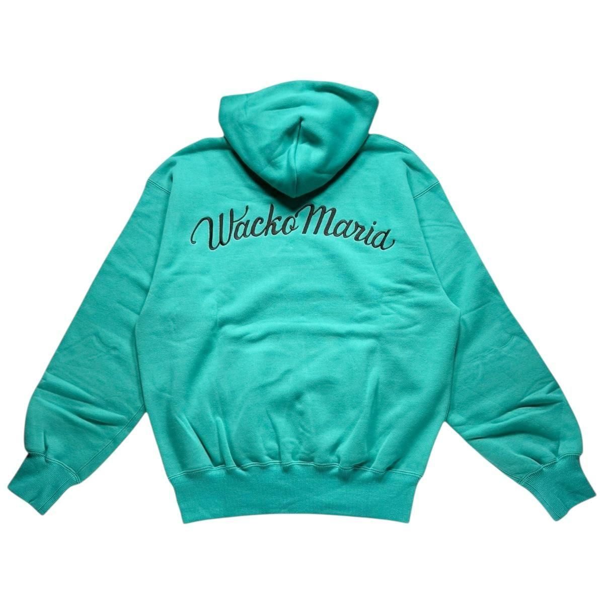 L白【WACKOMARIA】MIDDLE HOODED SWEAT／新品／送料込 WACKO MARIA(ワコマリア) / MIDDLE WEIGHT PULLOVER HOODED SWEAT