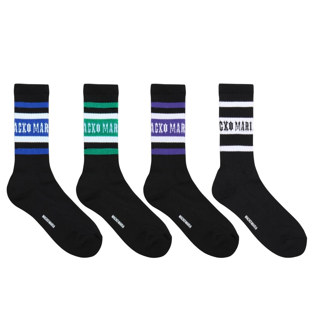 WACKOMARIA<BR>25FW-WMA-SO01SKATER SOCKS ( TYPE-1 )