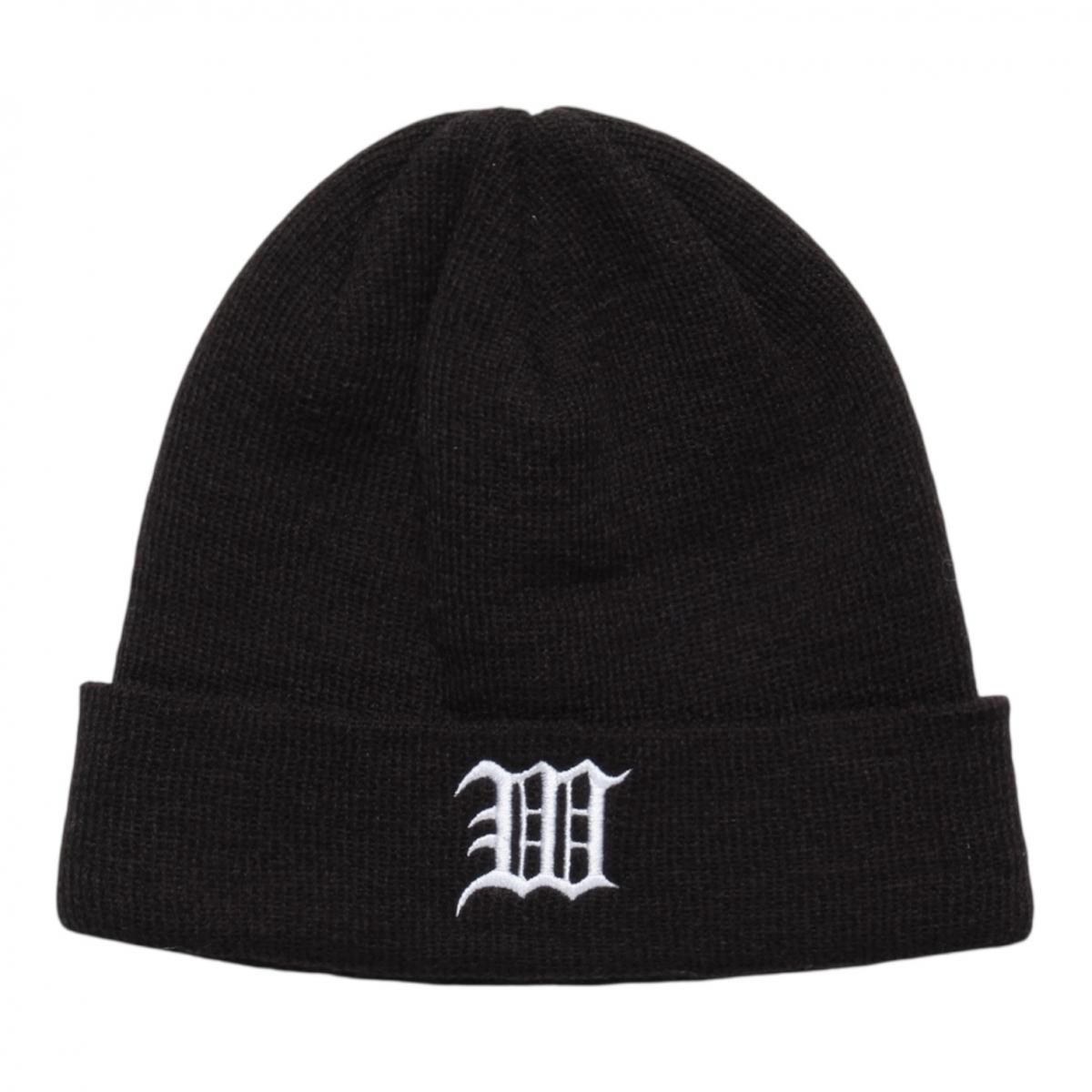 WACKOMARIA<BR>25FW-WMA-CP06 KNIT WATCH CAP ( TYPE-2 ) (BLACK)