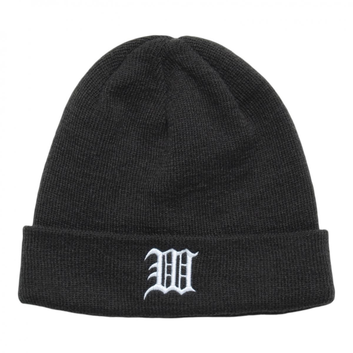 WACKOMARIA<BR>25FW-WMA-CP06 KNIT WATCH CAP ( TYPE-2 ) (CHARCOAL)