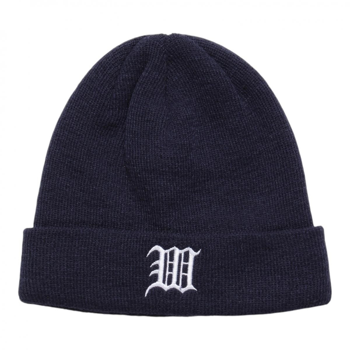 WACKOMARIA<BR>25FW-WMA-CP06 KNIT WATCH CAP ( TYPE-2 ) (NAVY)