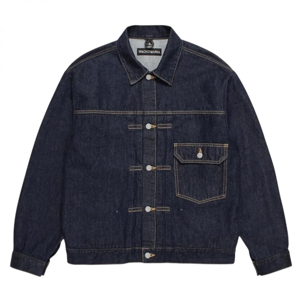 WACKOMARIA<BR>25FW-WMO-BL20 TRUCKER JACKET