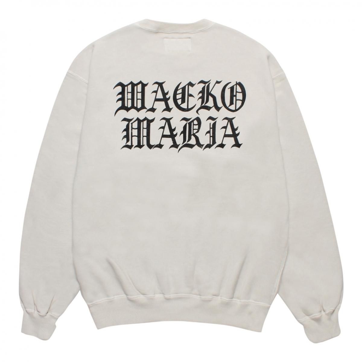 WACKOMARIA DEATH ROW / SWEAT SHIRT Ｍサイズ WACKO MARIA《ワコマリア》DEATH ROW RECORDS / WASHED MIDDLE