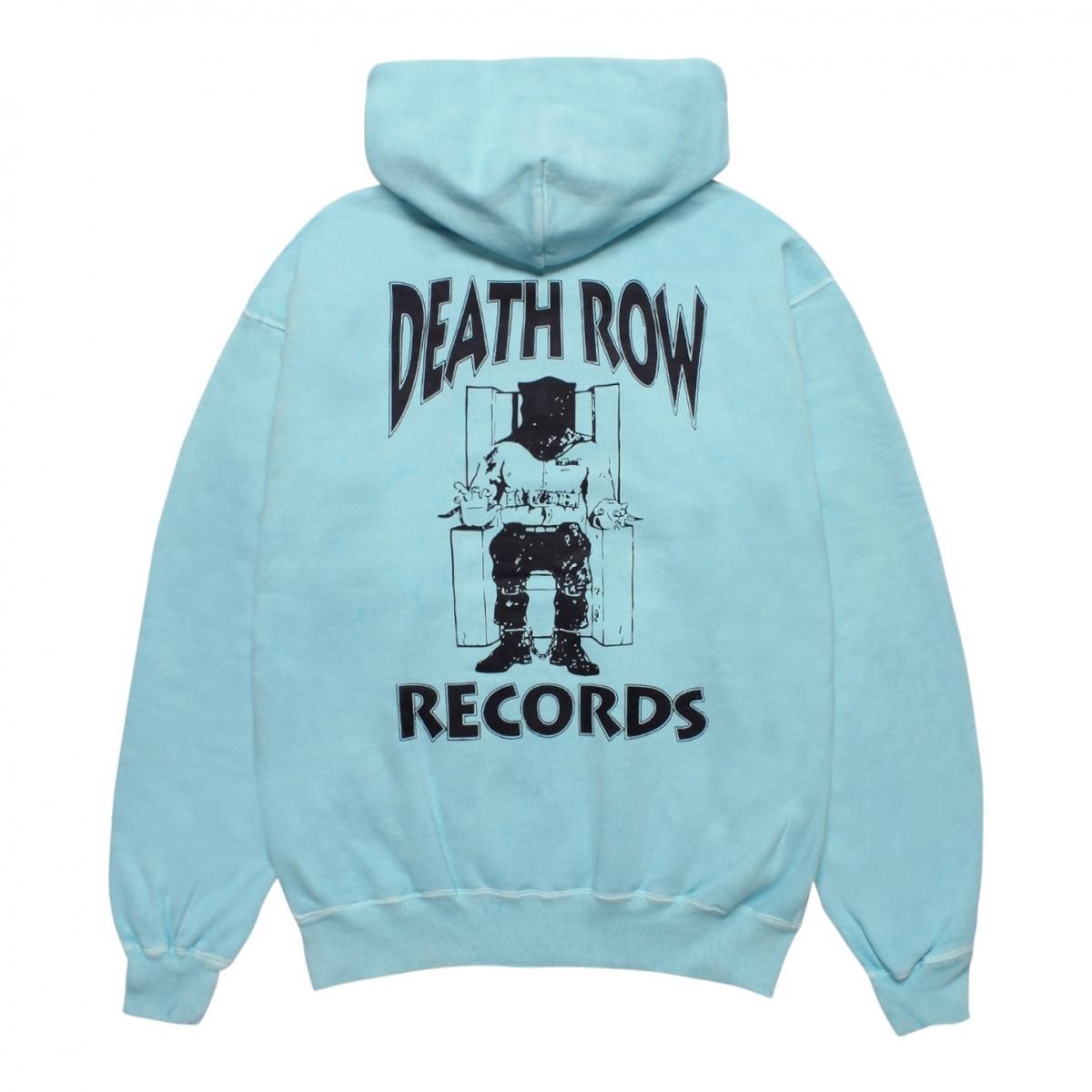 WACKOMARIA<BR>DEATH ROW RECORDS / WASHED MIDDLE WEIGHT PULLOVER HOODED SWEAT SHIRT (BLUE)