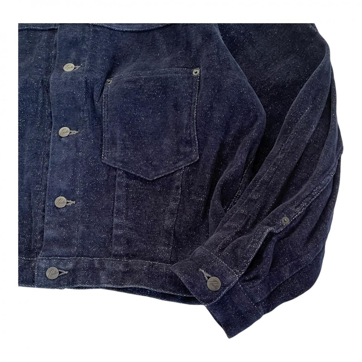 NEEDLES 《ニードルス》DARTS BOTTOM JEAN JACKET - WASHI CHENILLE