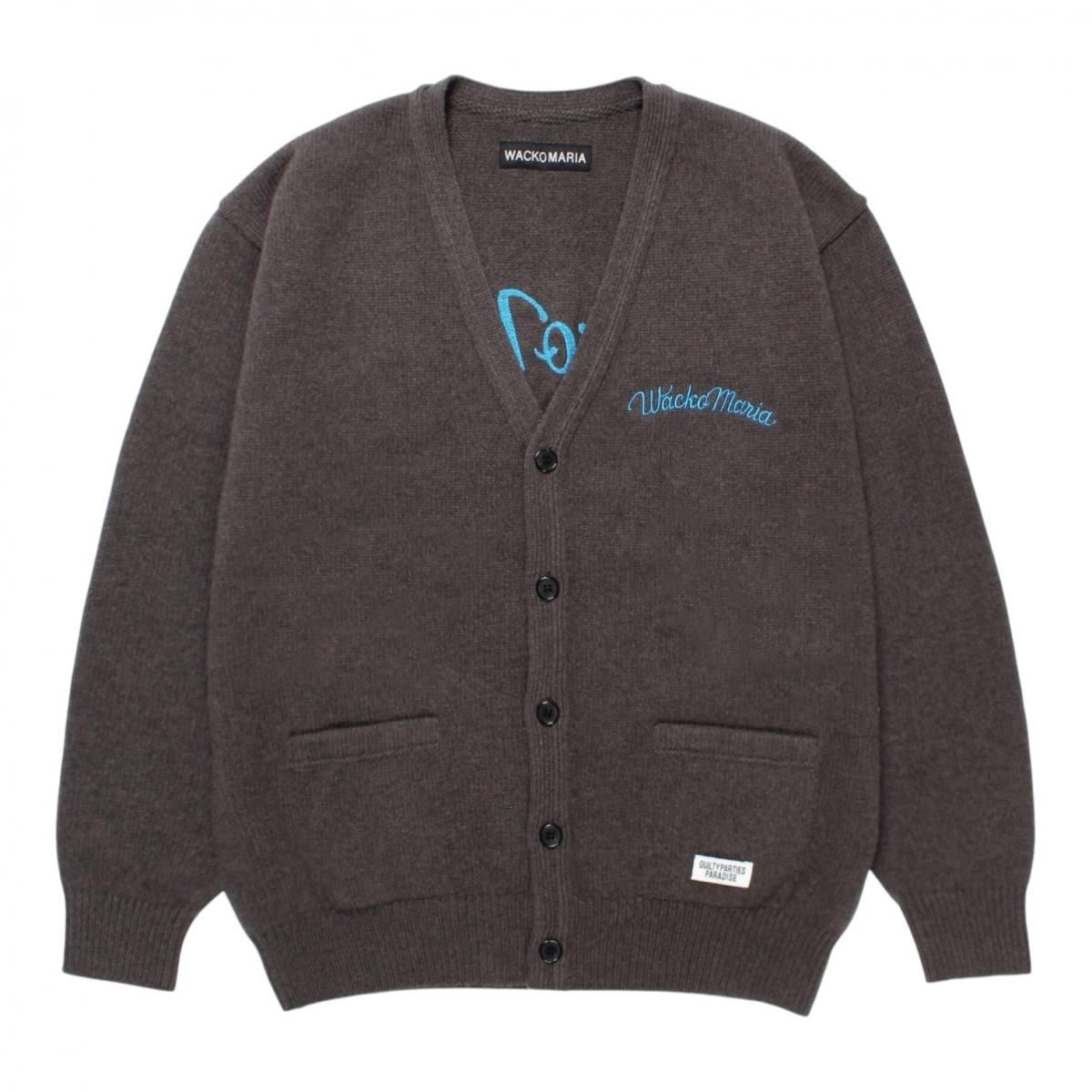 WACKOMARIA<BR>CLASSIC CARDIGAN ( TYPE-1 ) (GRAY)