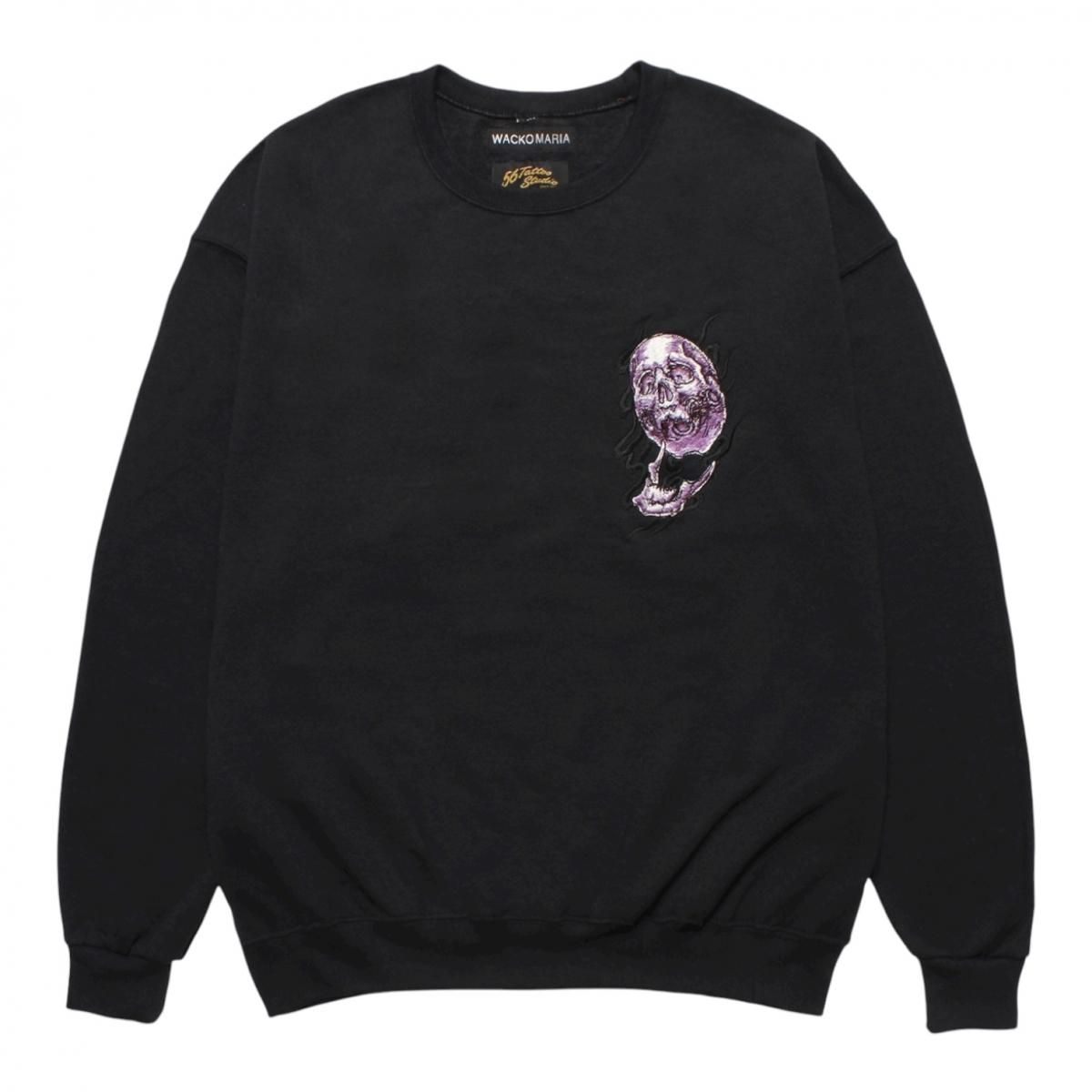 ワコマリア WACKO MARIA《ワコマリア》56 TATTOO STUDIO / CREW NECK SWEAT SHIRT