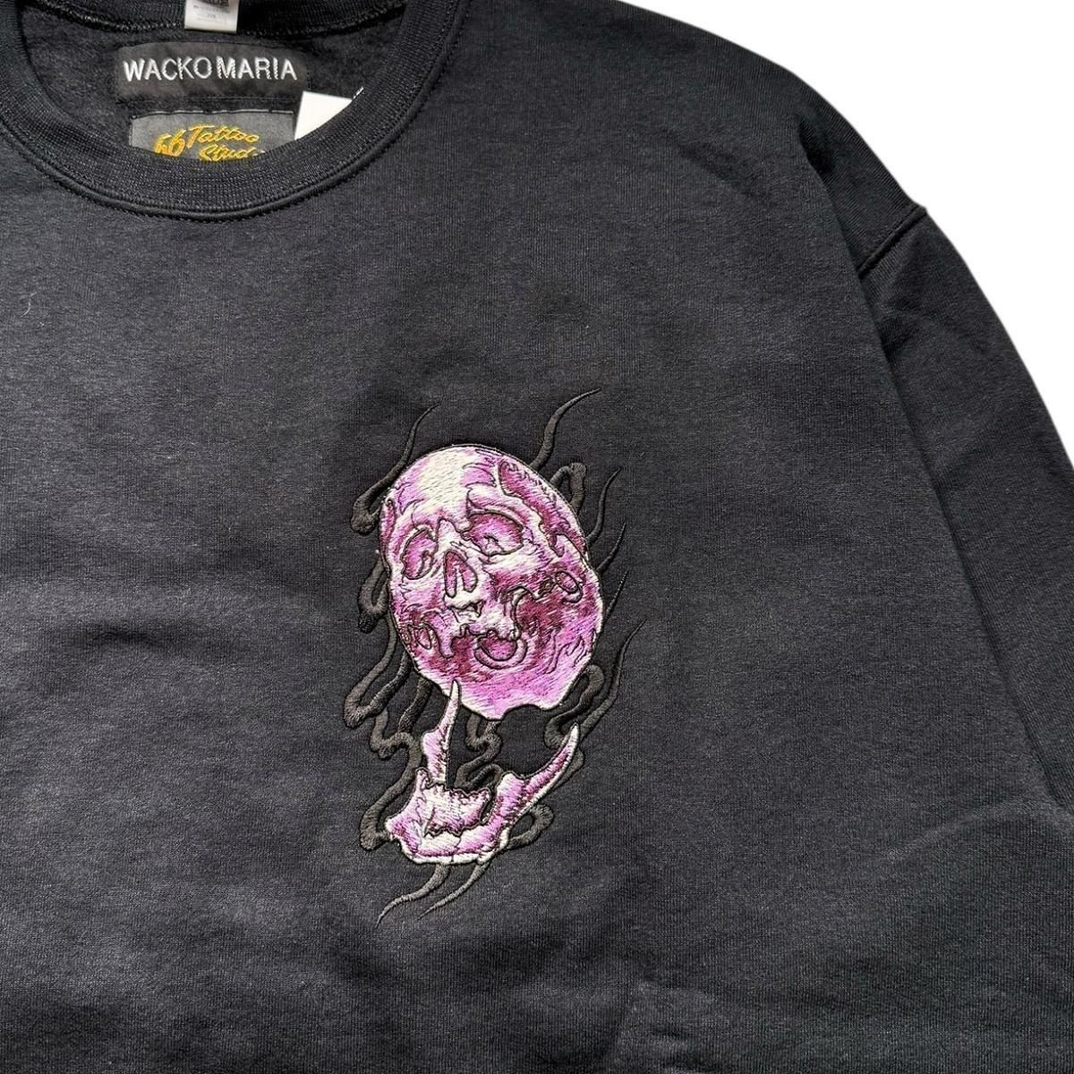 ワコマリア WACKO MARIA《ワコマリア》56 TATTOO STUDIO / CREW NECK SWEAT SHIRT