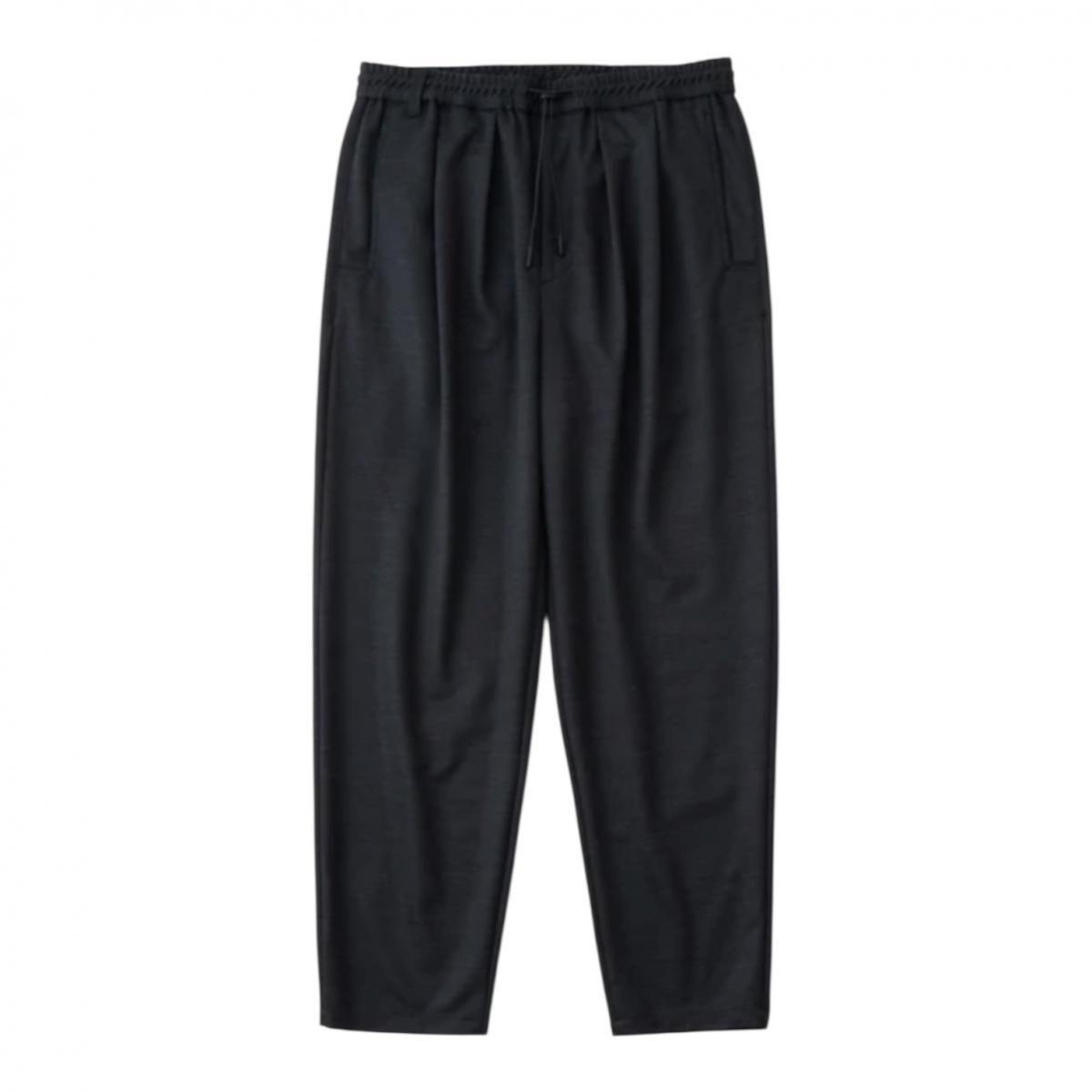White<BR>Mountaineering<BR>2TUCK EASY TAPERED PANTS (CHARCOAL)