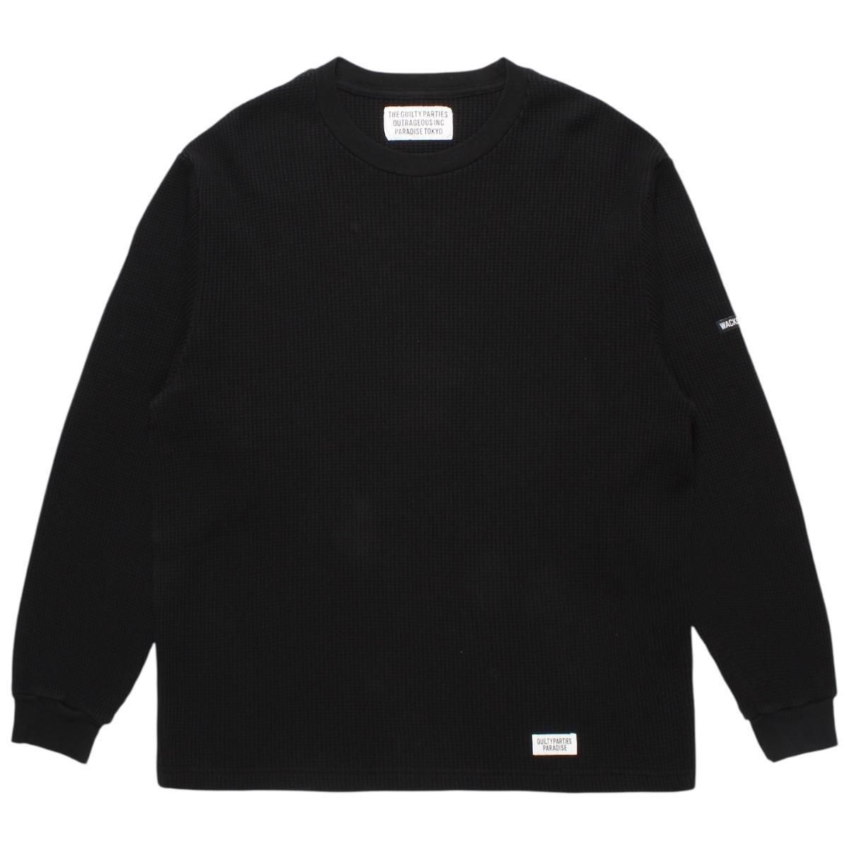 WACKOMARIA<BR>THERMAL SHIRT (BLACK)