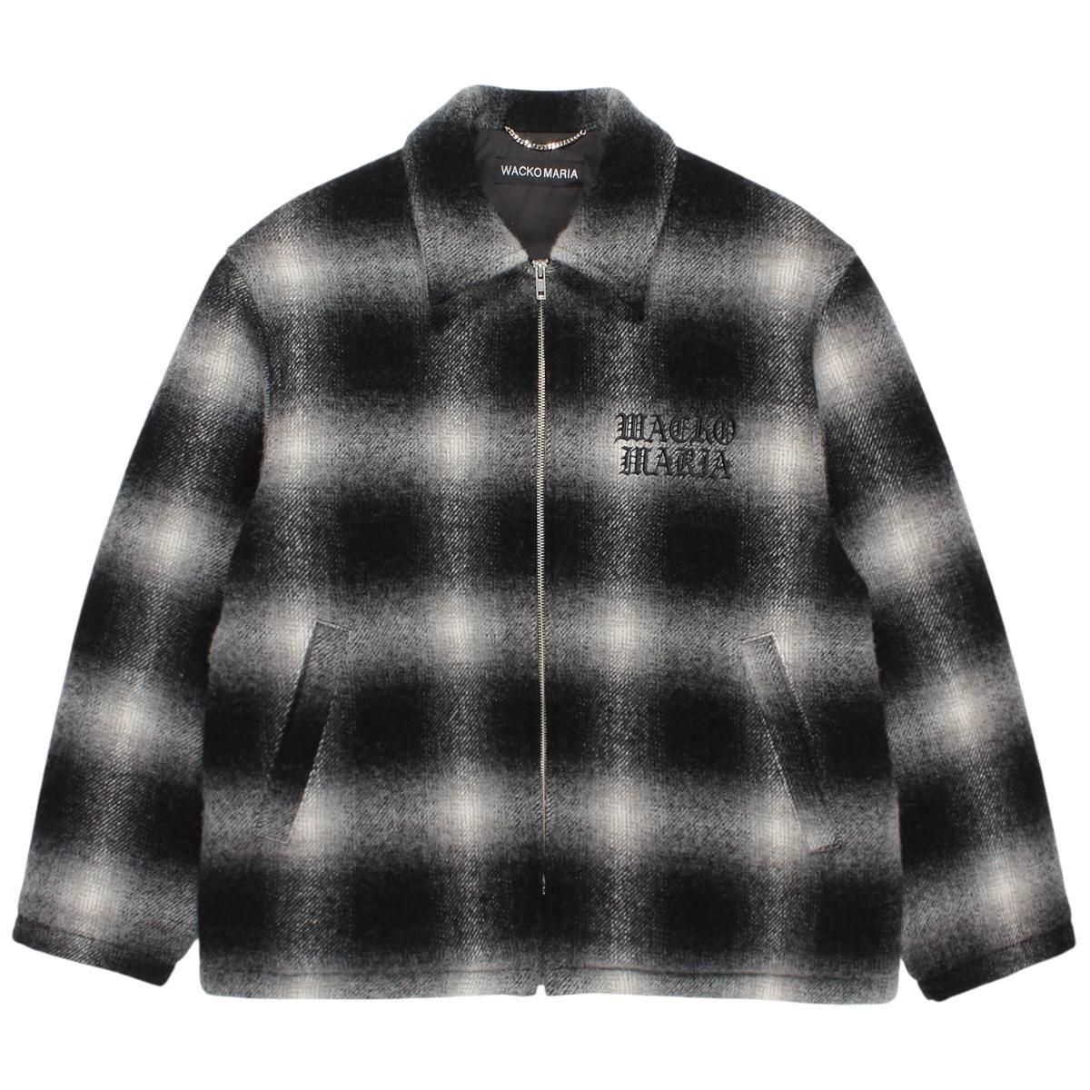 WACKOMARIA<BR> OMBRE CHECK 50'S JACKET (TYPE-2) (OFF WHITE)