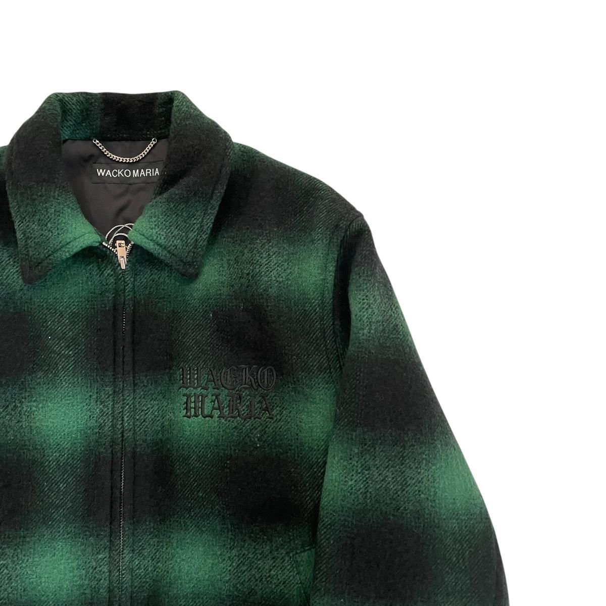 WACKO MARIA《ワコマリア》 OMBRE CHECK 50'S JACKET (TYPE-2) (GREEN