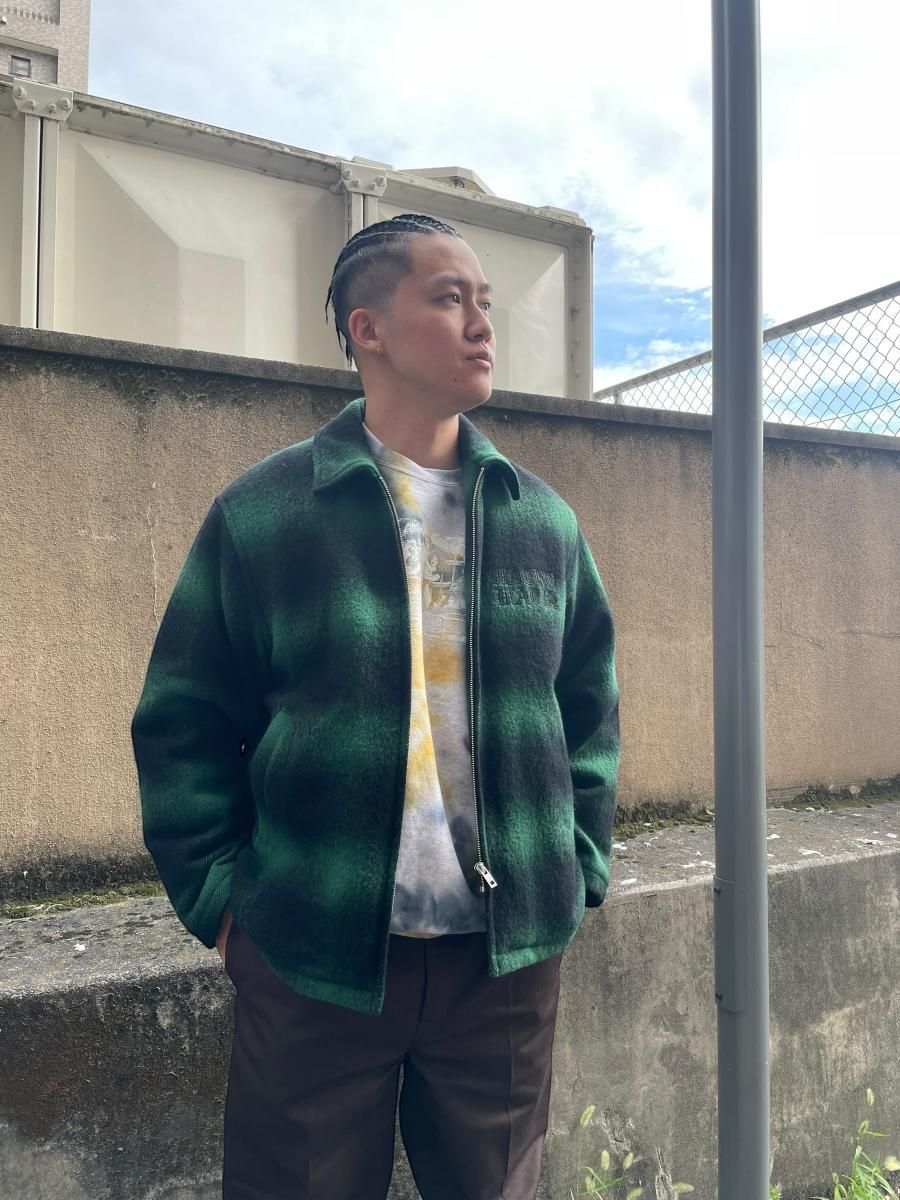 WACKO MARIA《ワコマリア》 OMBRE CHECK 50'S JACKET (TYPE-2) (GREEN