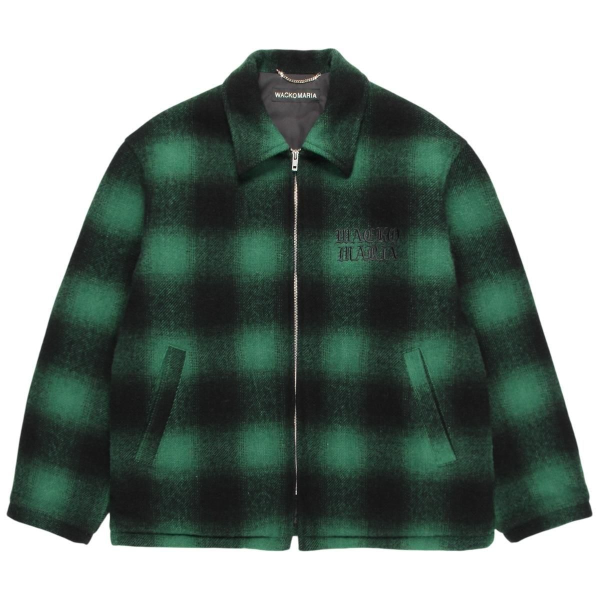 WACKOMARIA<BR> OMBRE CHECK 50'S JACKET (TYPE-2) (GREEN)