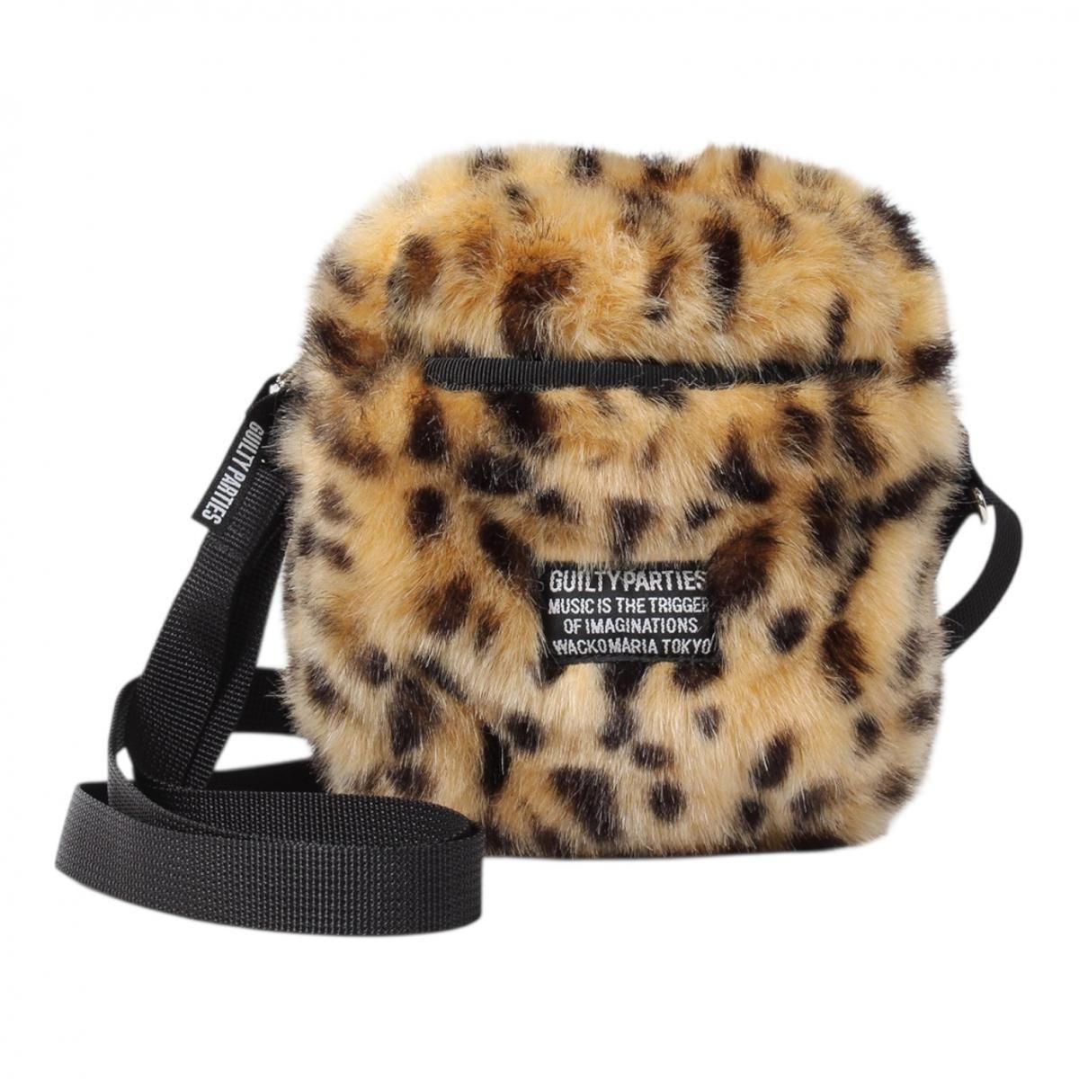 WACKOMARIA<BR> SPEAK EASY / LEOPARD SMALL SHOULDER BAG ( TYPE-3 )