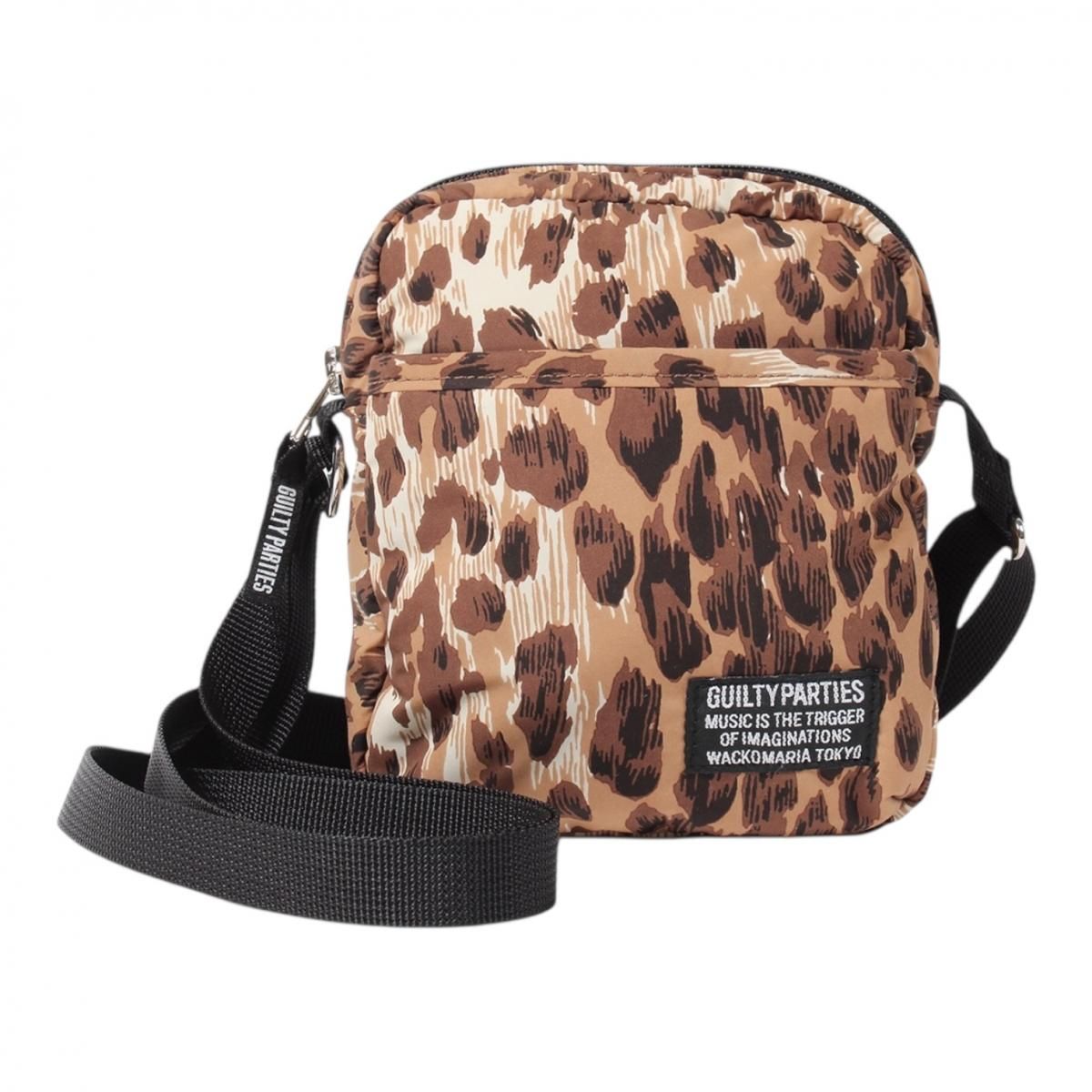 WACKOMARIA<BR> SPEAK EASY / LEOPARD SMALL SHOULDER BAG ( TYPE-1 )