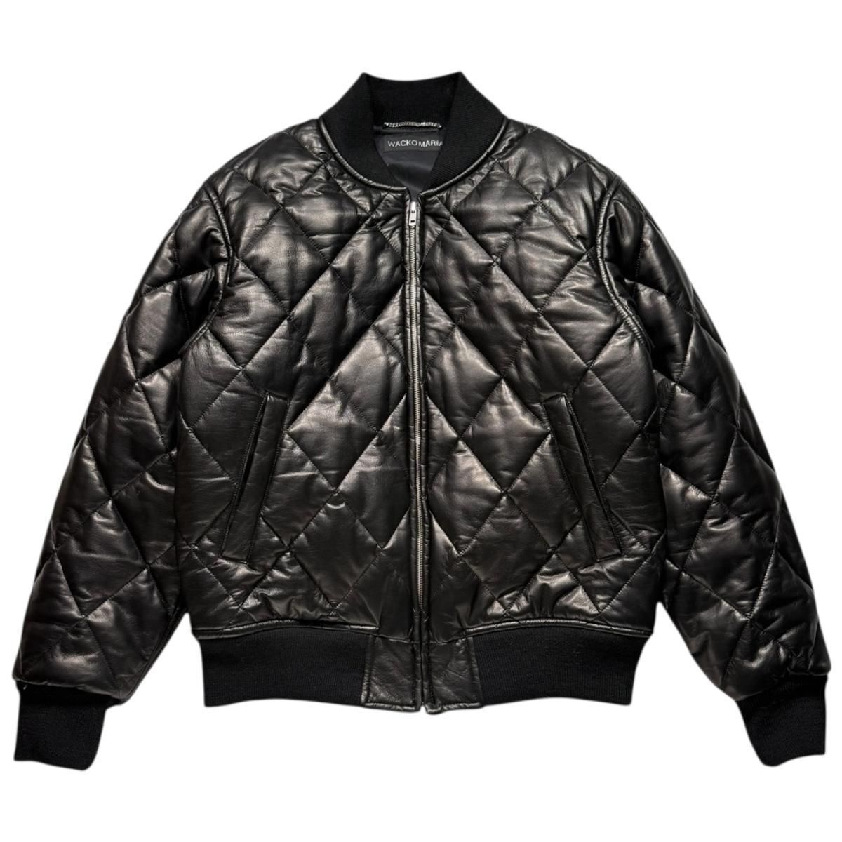 WACKOMARIA<BR> LEATHER QUILTED JACKET ( TYPE-1 )