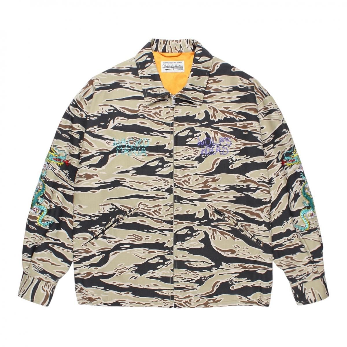 WACKOMARIA<BR> WOLF'S HEAD / TIGERCAMO VIETNAM JACKET